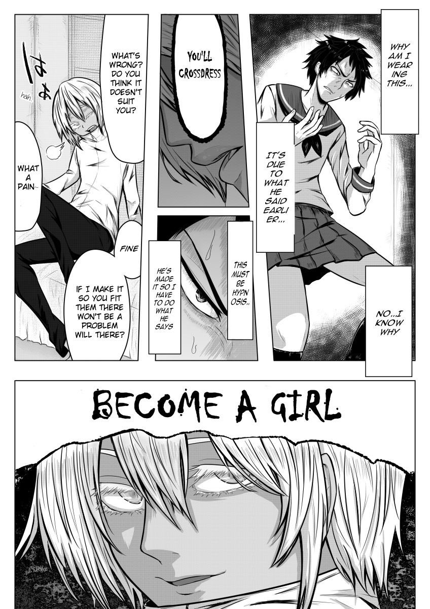 Gomeirei to Araba Onna ni Narimasu. | He'll become a girl if ordered to page 8 full