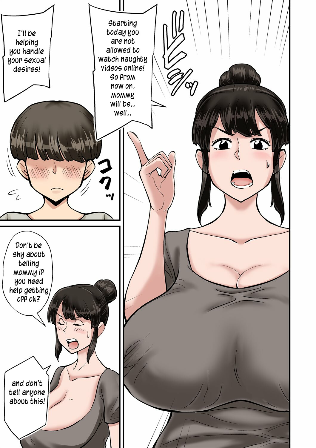 Mama wa Musuko ni Muchuu | Mom is crazy for her son's cock! page 4 full