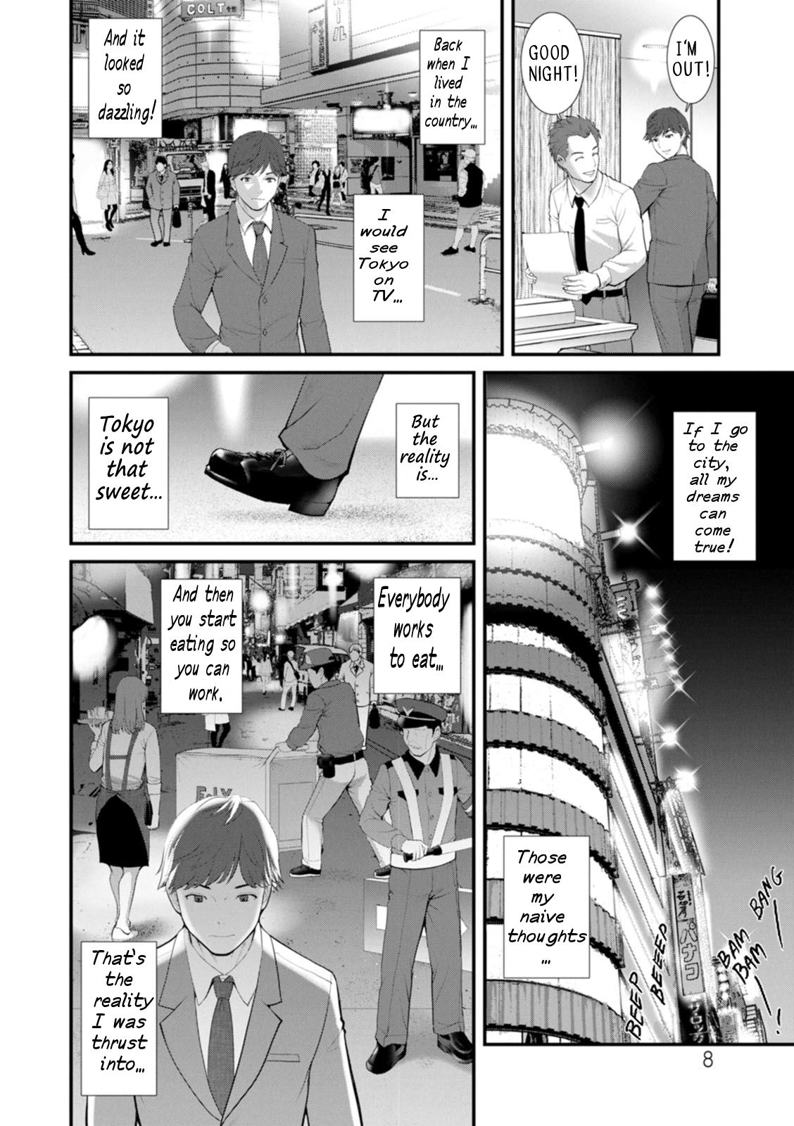 Chika 30m no Mitsugetsu o... | Honeymoon at 30 meters underground page 8 full