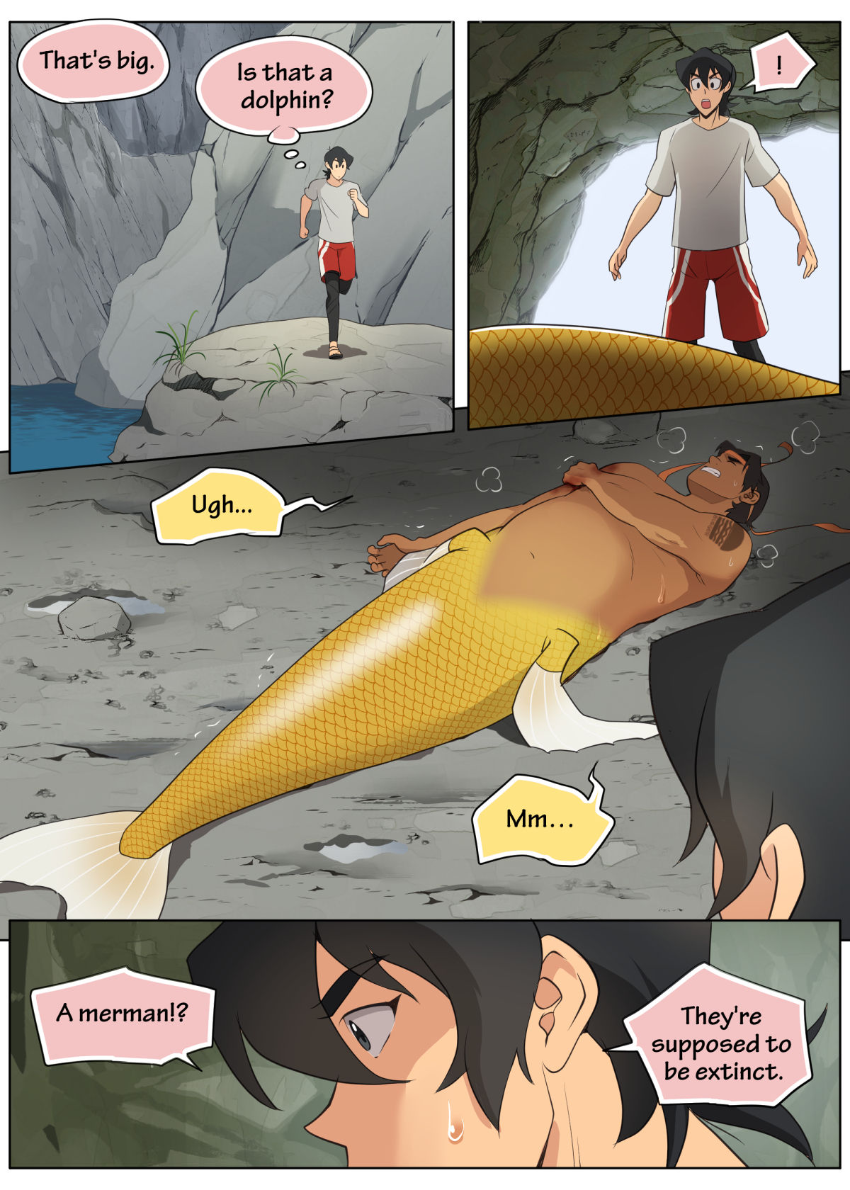 As Wet As a Merman page 8 full