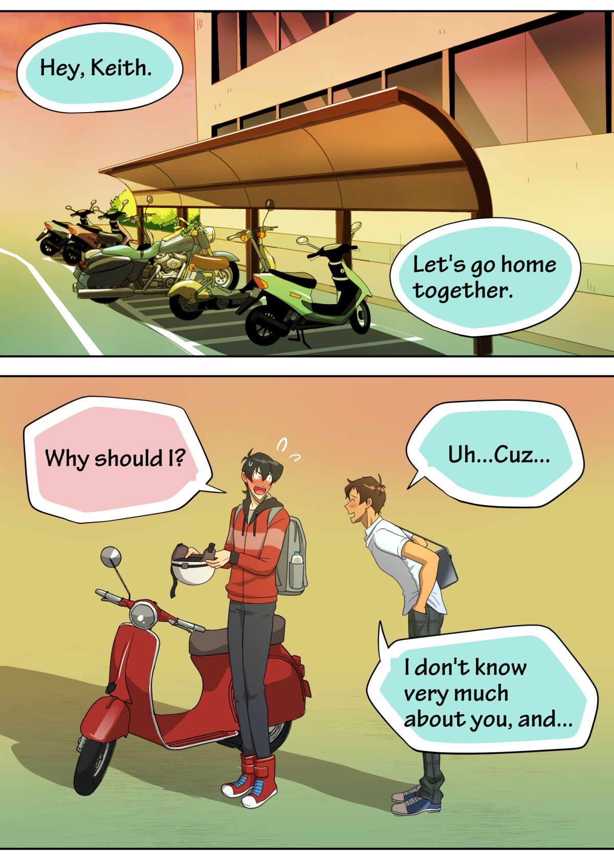 The sleepover game! page 6 full