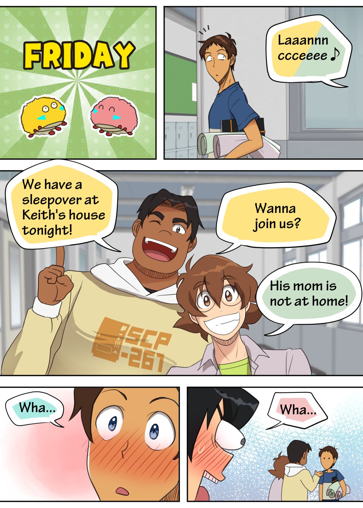 The sleepover game! page 8 full