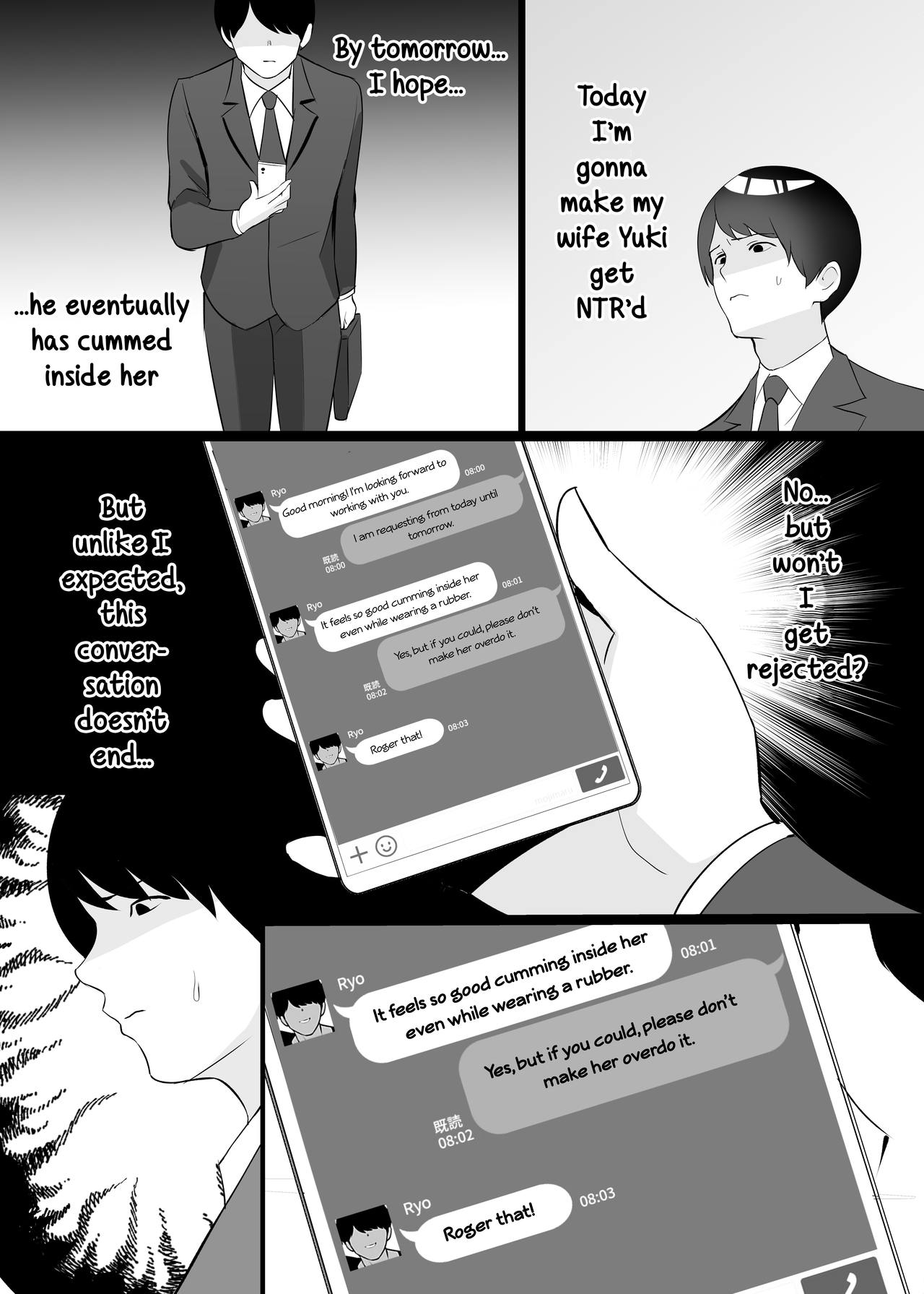 Boku no Tsuma to Nete Kudasai | Please have sex with my wife - Page 4 »  nhentai