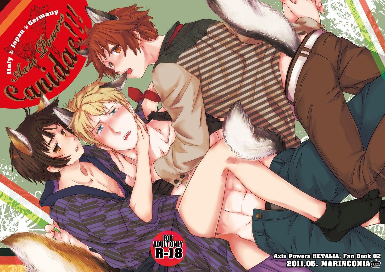 Axis Powers CANIDAE!!! page 1 full