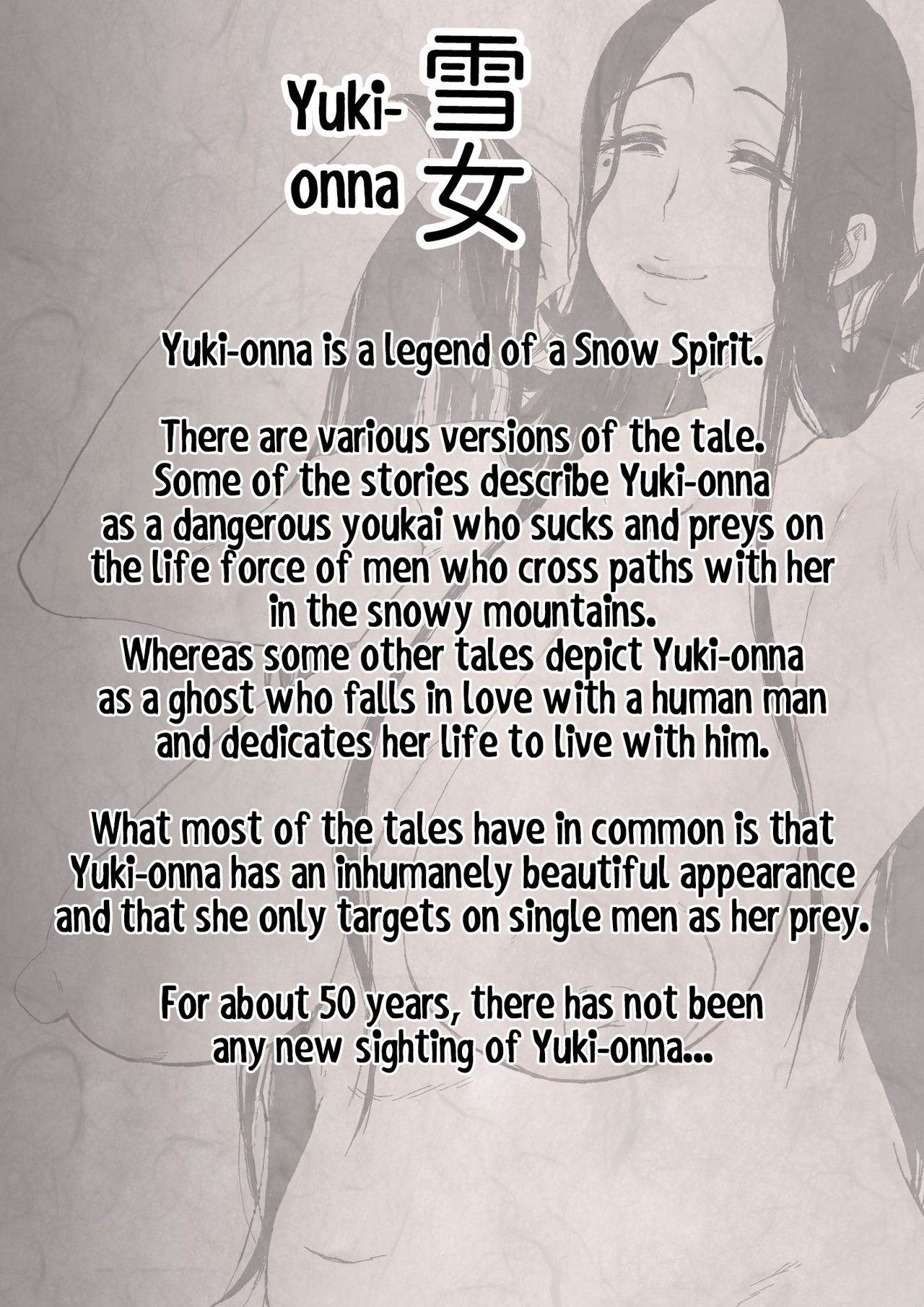 Zetsumetsu Sunzen Yukionna | Critically Endangered Snow Maiden page 2 full