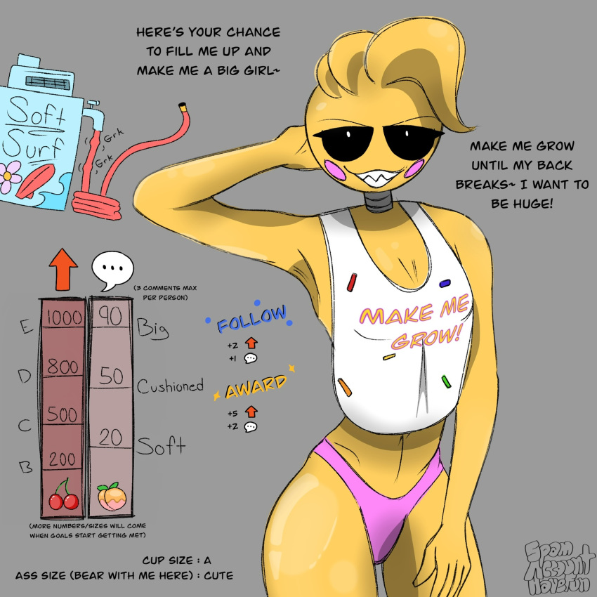 Toy Chica Growth page 1 full