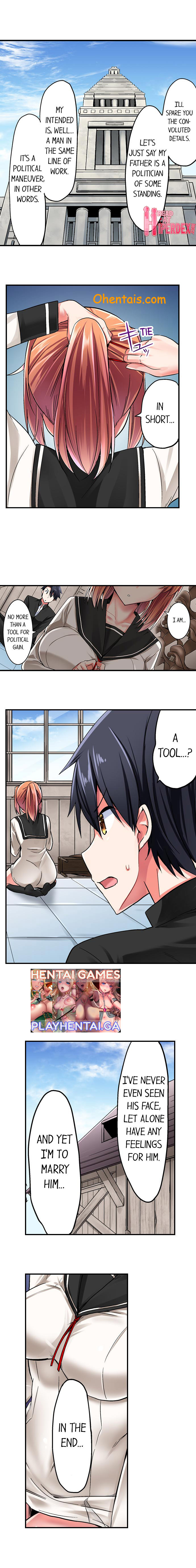 Cowgirl’s Riding-Position Makes Me Cum | Jouba Joshi ni Kijouraretai tsu! Ch. 31-33 page 5 full