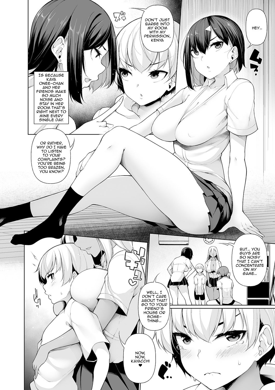 Zenbu Gal na Nee-chan no Sei | It's All The Gal Nee-chans' Fault page 6 full