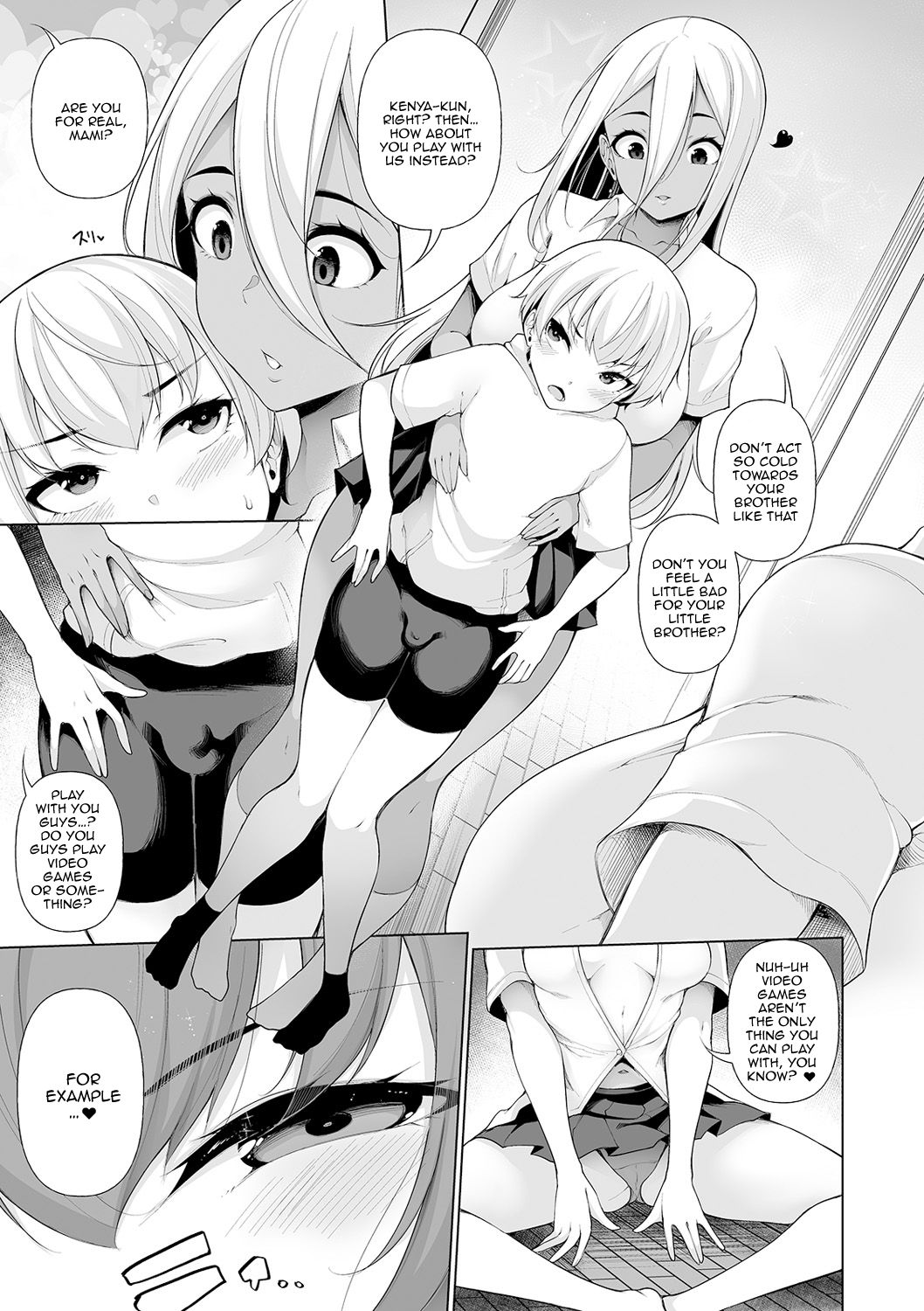 Zenbu Gal na Nee-chan no Sei | It's All The Gal Nee-chans' Fault page 7 full