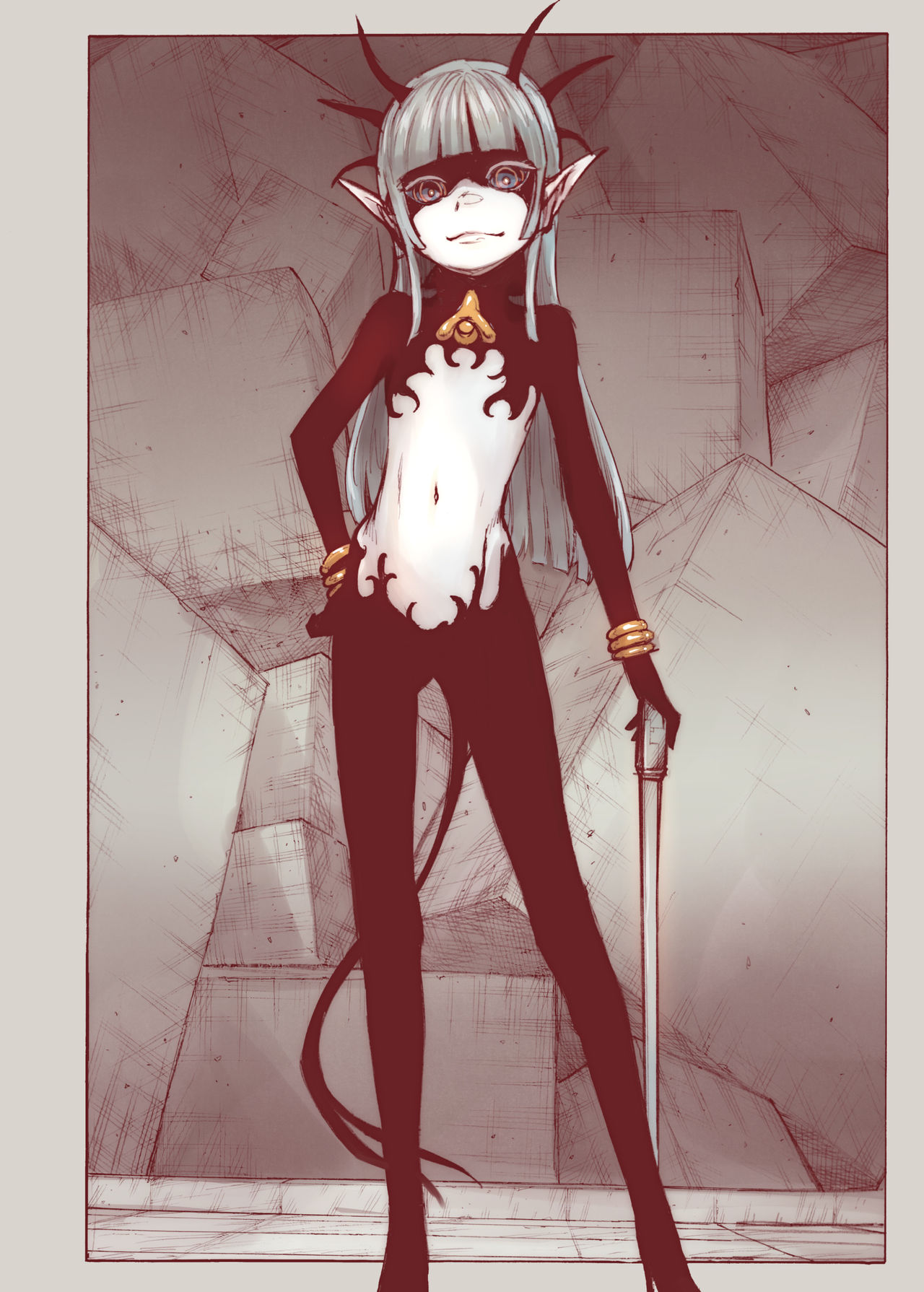 Daraku no Majo Shounen Yuusha to Tsurupeta Elf wa Ika ni Shite Majo ni Yabureta ka page 6 full