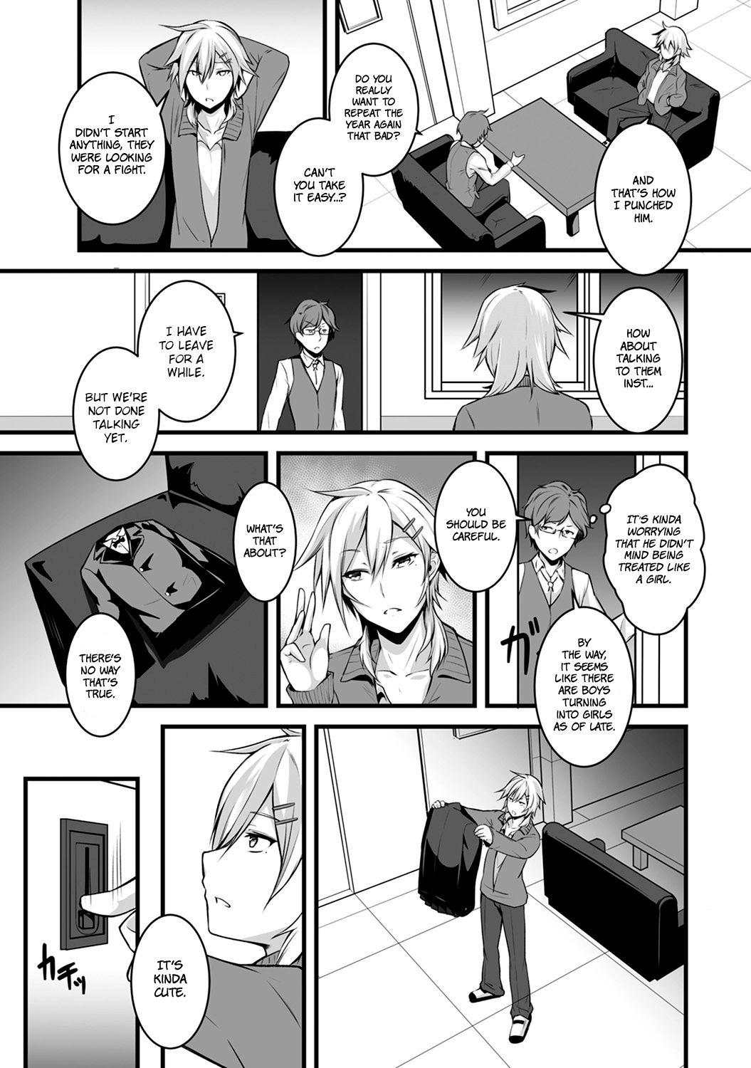 Ore wa Kyou kara Cinderella Aite wa Otoko. Ore wa Onna!? | From now on, I’m Cinderella. My Partner is a Man and I’m a Woman!? Ch. 1 page 4 full