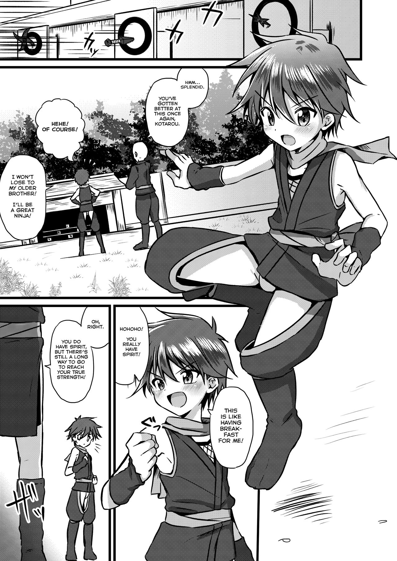 Ninja Shounen Choukyou Nikki -Kotarou Hen- page 3 full