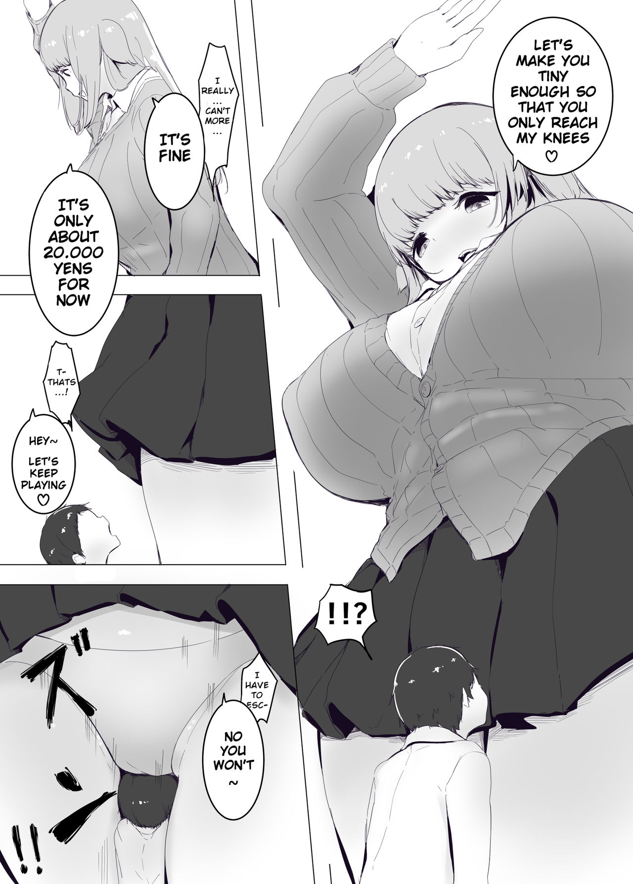 Gal ni Shinchou o Katsuage sareru Hanashi | The Story of a Gyaru Who Robbed Me of My Height page 5 full