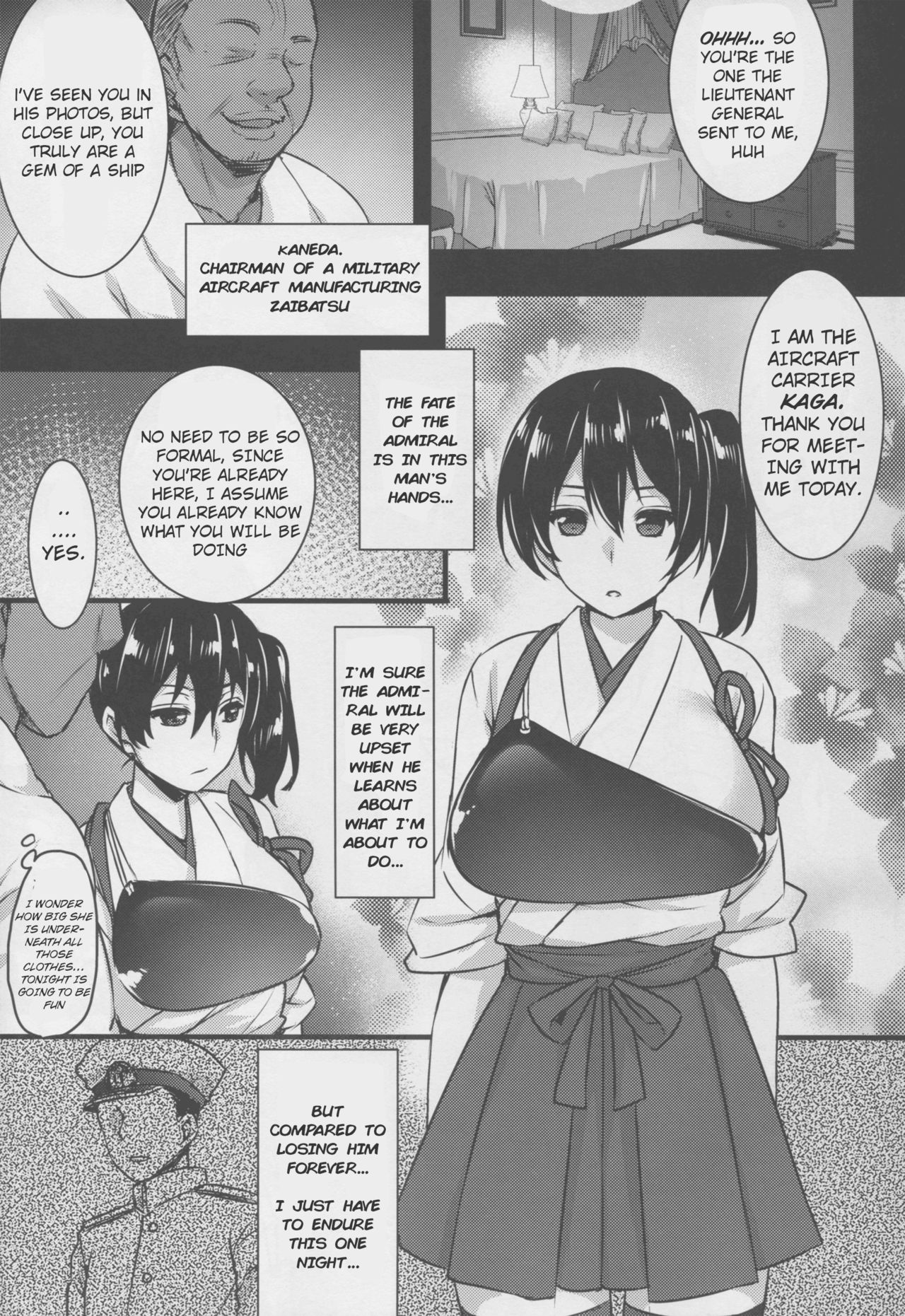 Seisai Kuubo ga Netoraremashite | My Battleship Wife is Cuckolded from me page 7 full