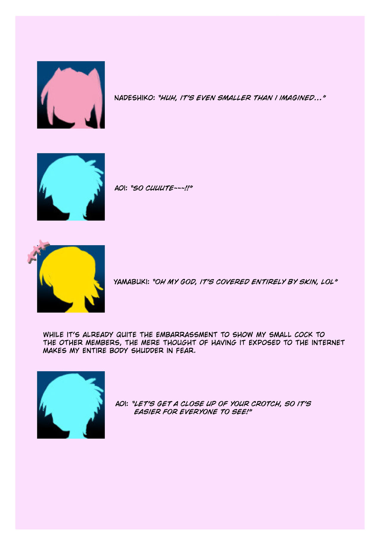 Hadaka Odori Kouza ~Houkei Futanari Idol Mashiro Hen~ | ~Phimosis Futanari Idol Mashiro~ Stripshow Course page 6 full