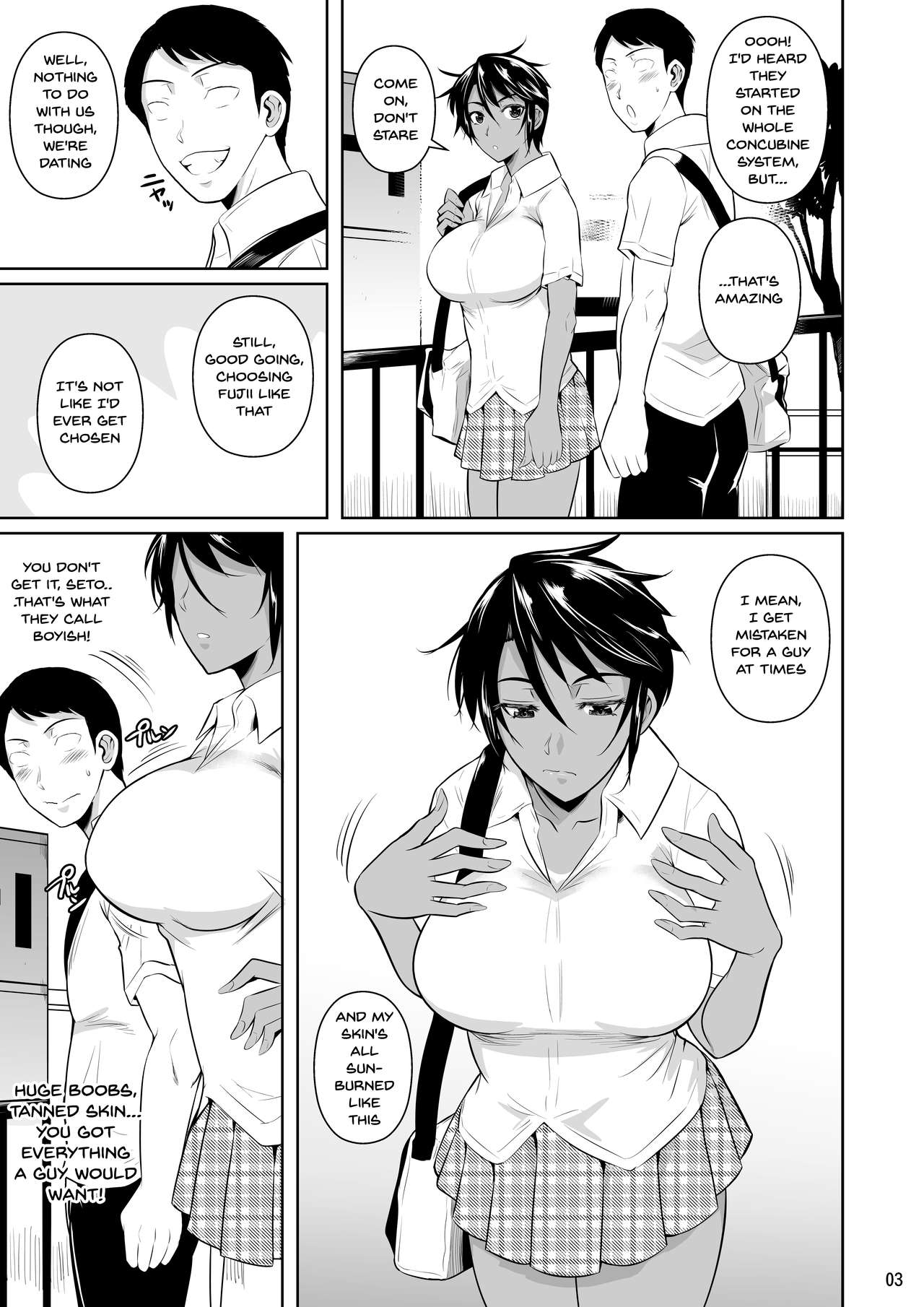 Sokushitsu x Sokuhame Gakuen 2 | Concubine X Casual Sex Campus 2 page 4 full