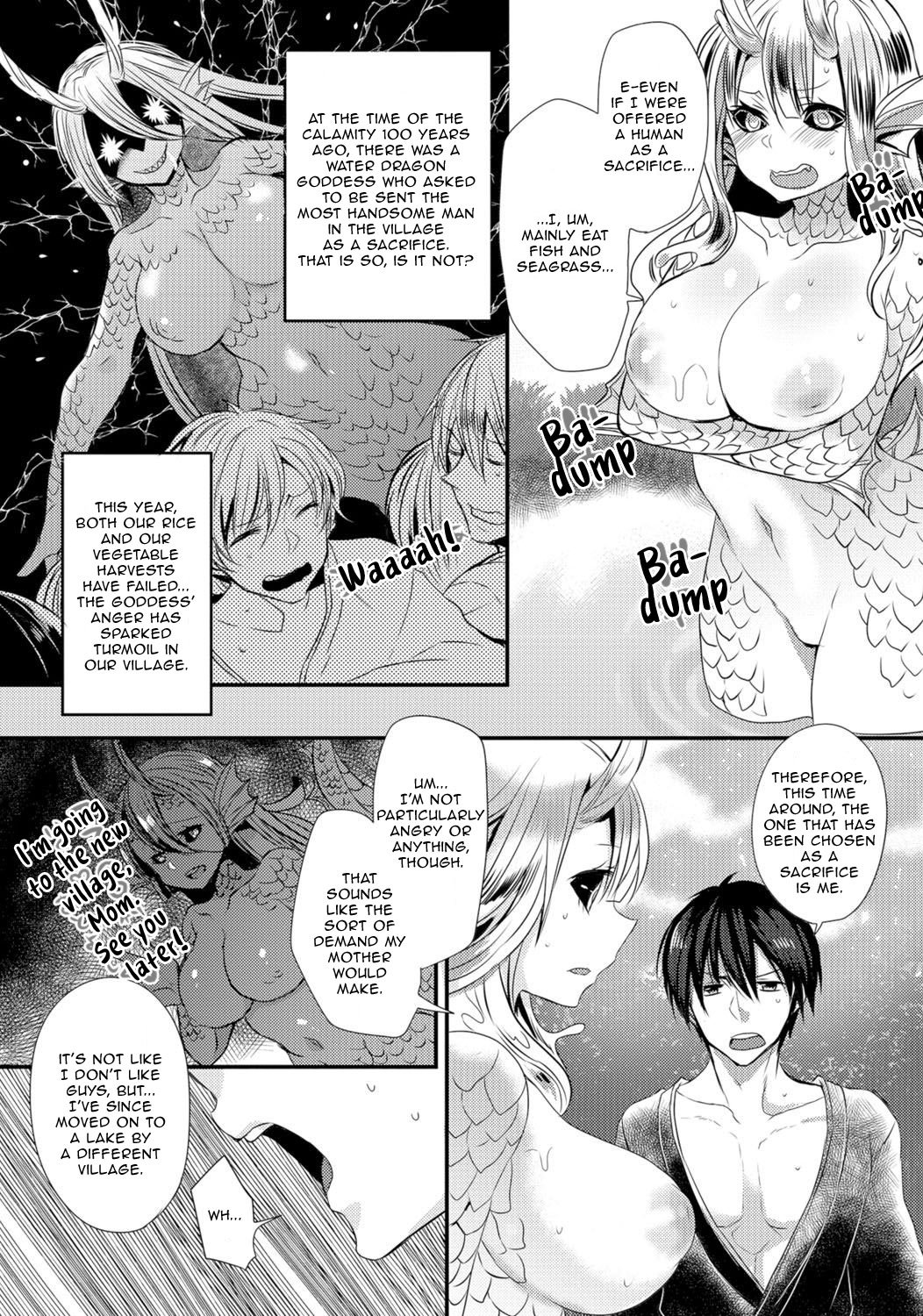 Suiryuu no Kami-sama ni Ikenie o | Sacrifice to the Water Dragon Goddess page 2 full