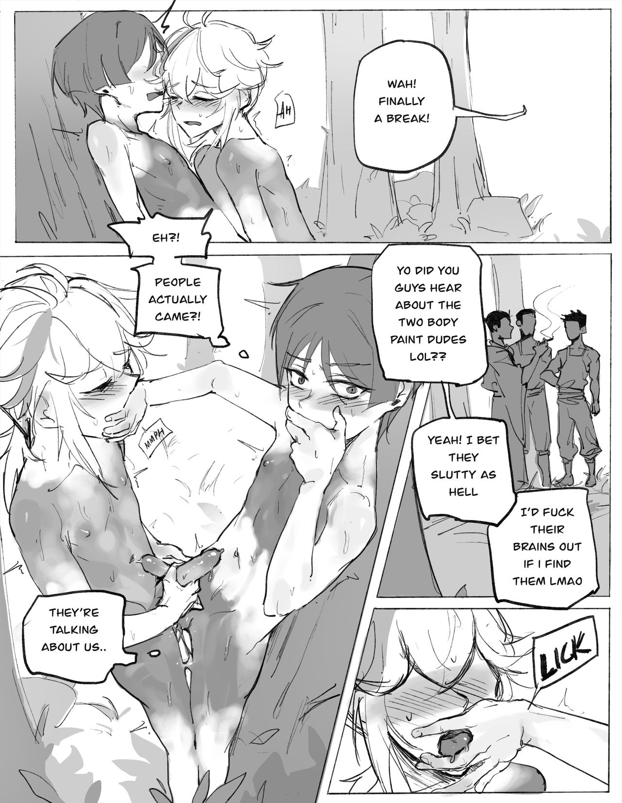 Inazuma Boys' Secret page 10 full