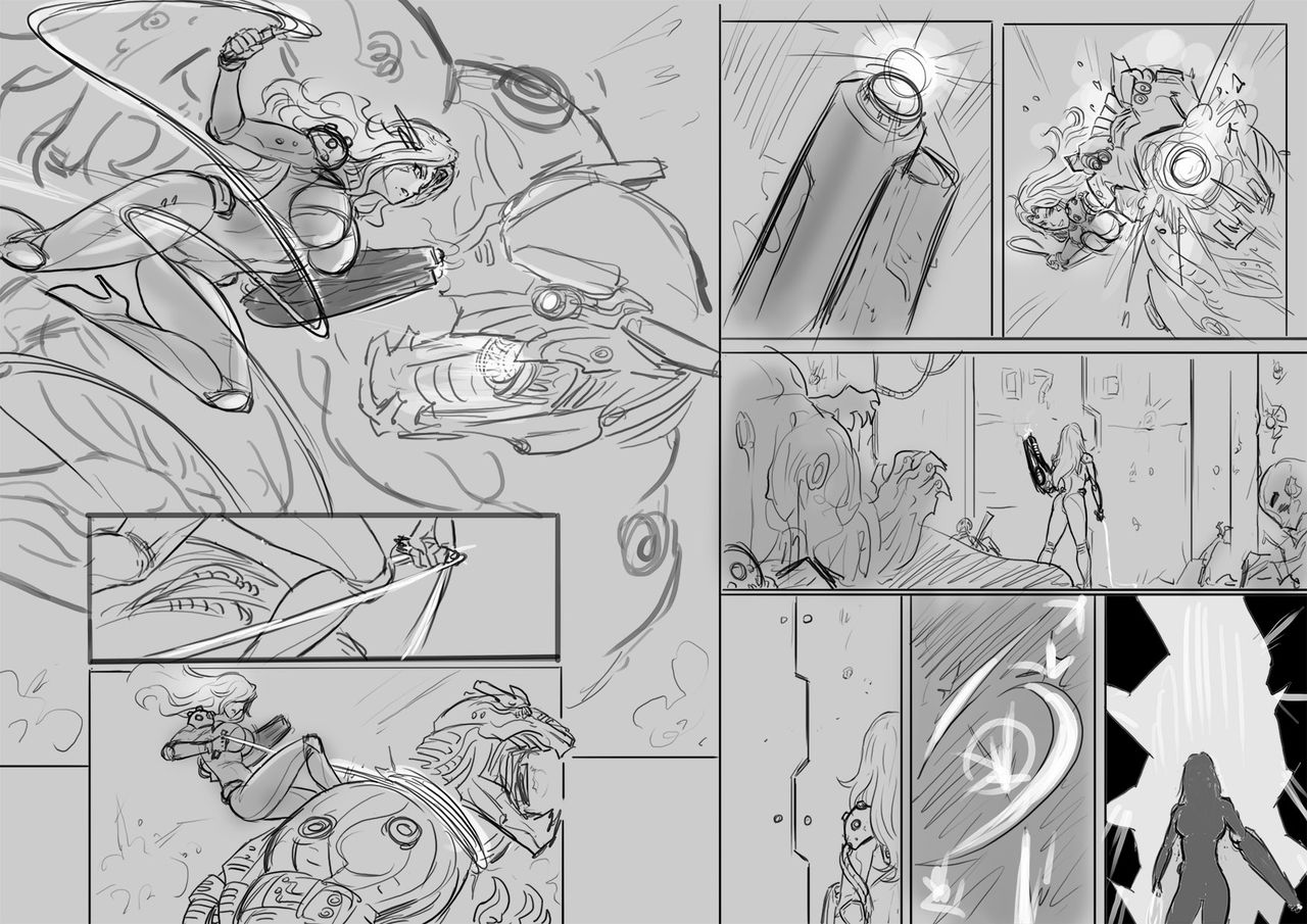 淫虐02-草图（2022.3.24草图全部完结） page 8 full