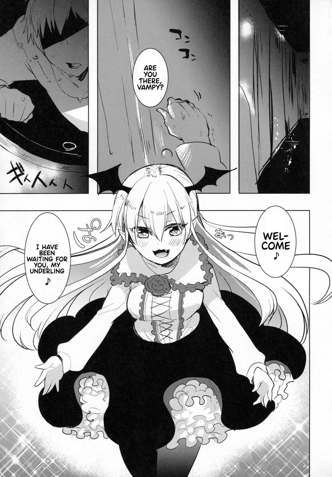 Futanari Vampy-chan ni Gyaku Anal Shite Morau Hon page 4 full