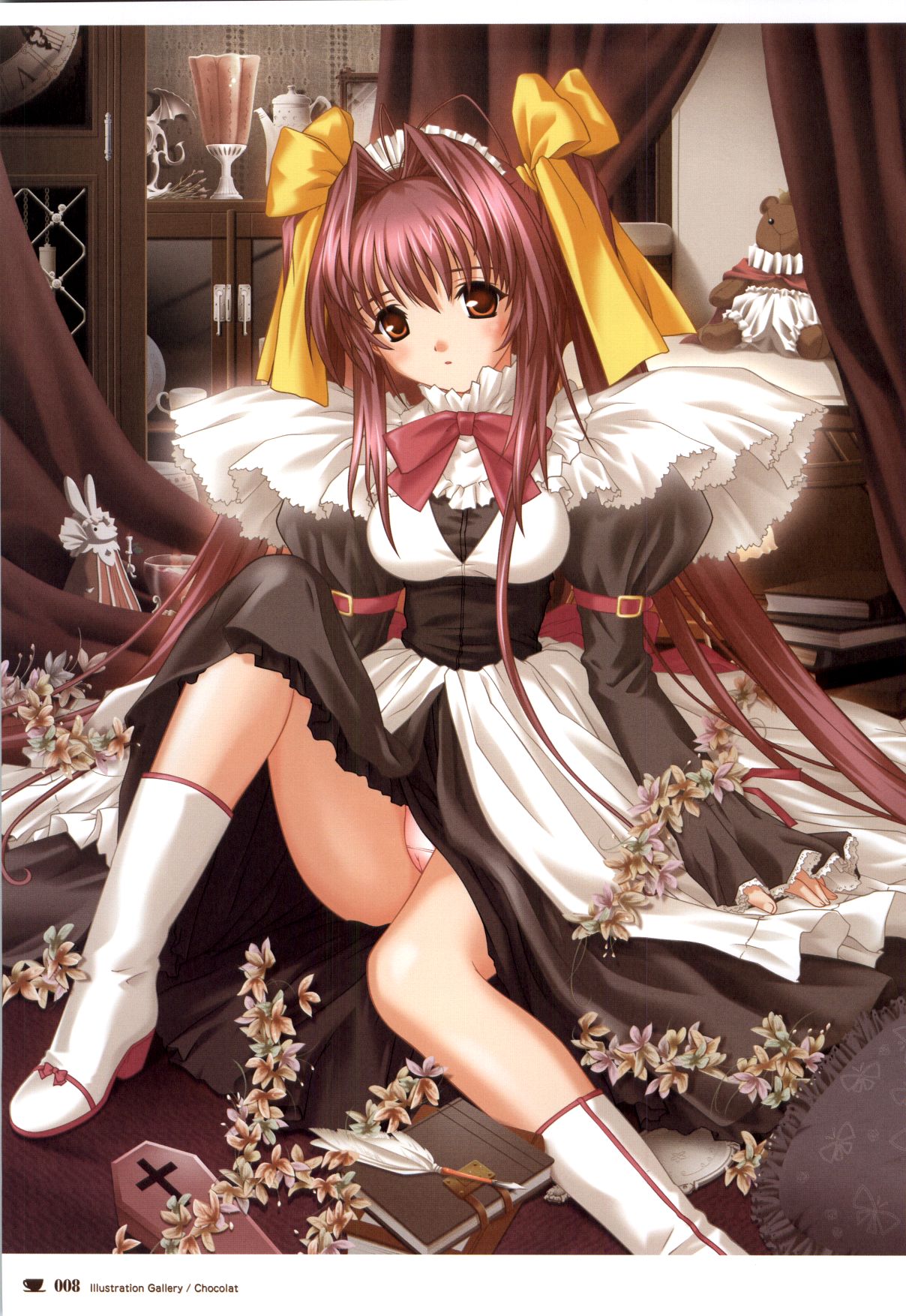 Chocolate & Parfait Visual Fanbook page 8 full