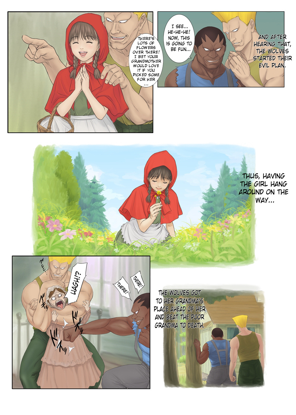 Otona no Ehon Akazukin-chan | Little Red Riding Hood’s Adult Picture Book page 4 full