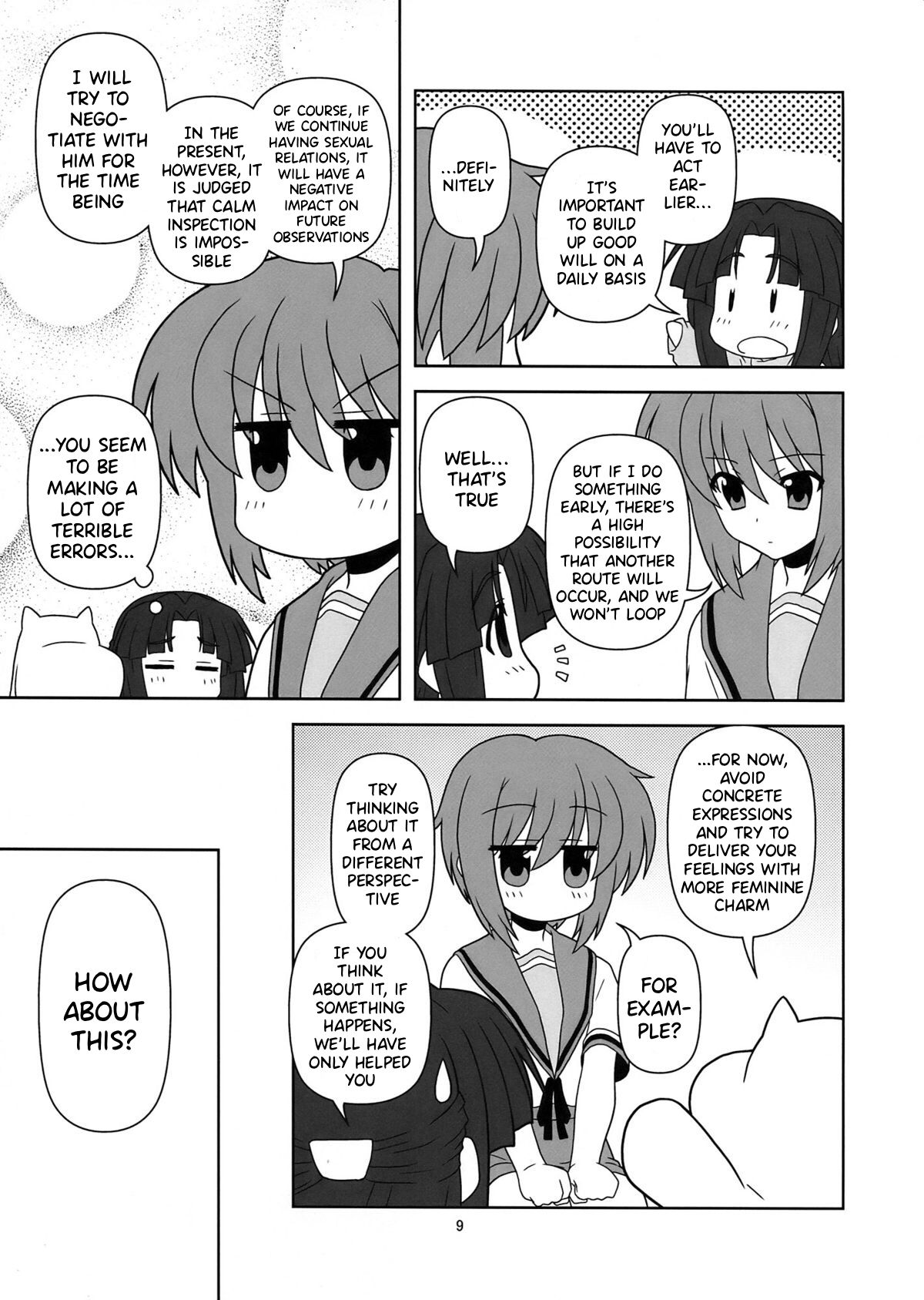 Nagato Yuki-chan no Kansatsu page 9 full