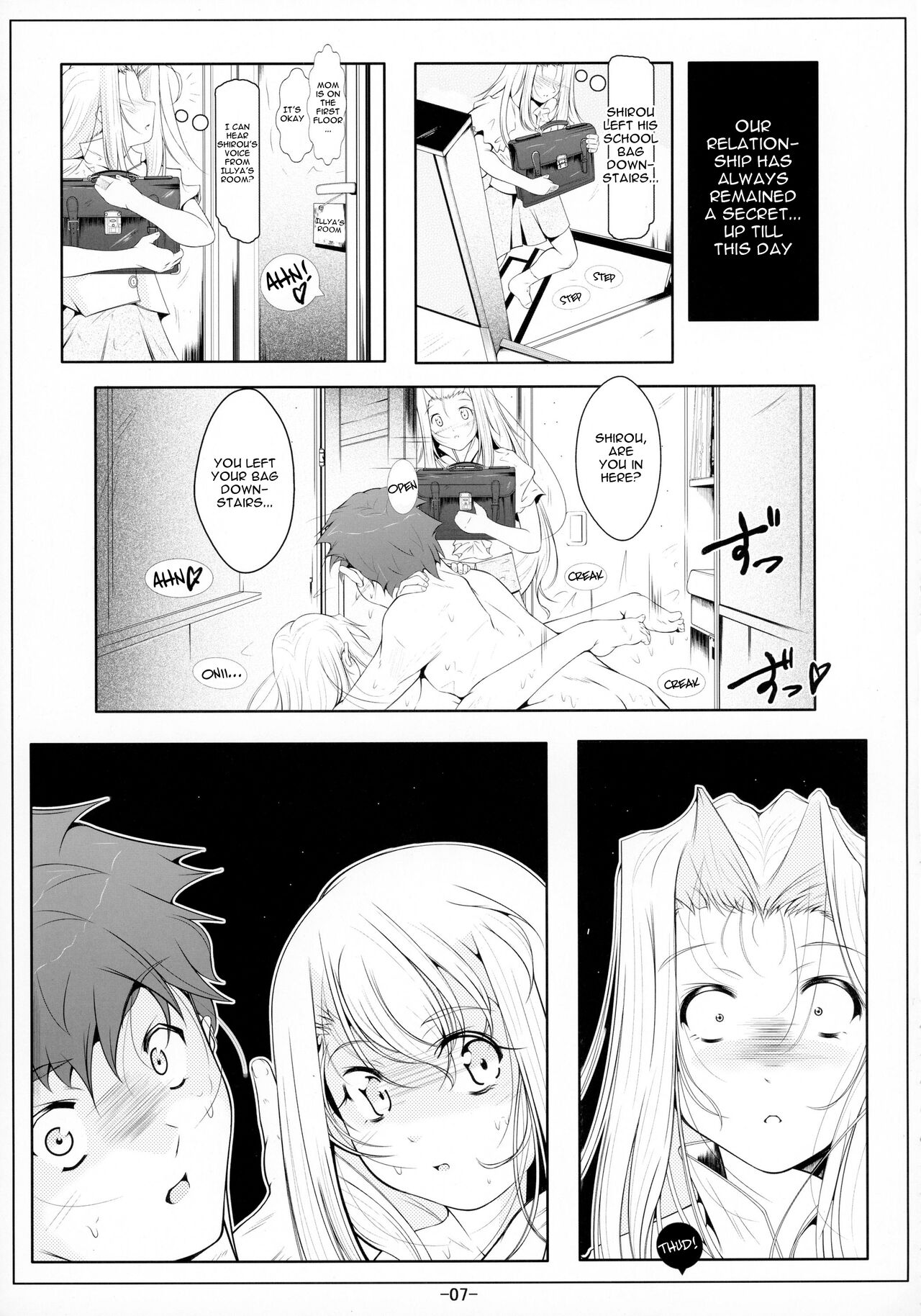Illya Imouto Onahole Kaihatsu Choukyou | Illya Little Sister Onahole Development Training page 8 full