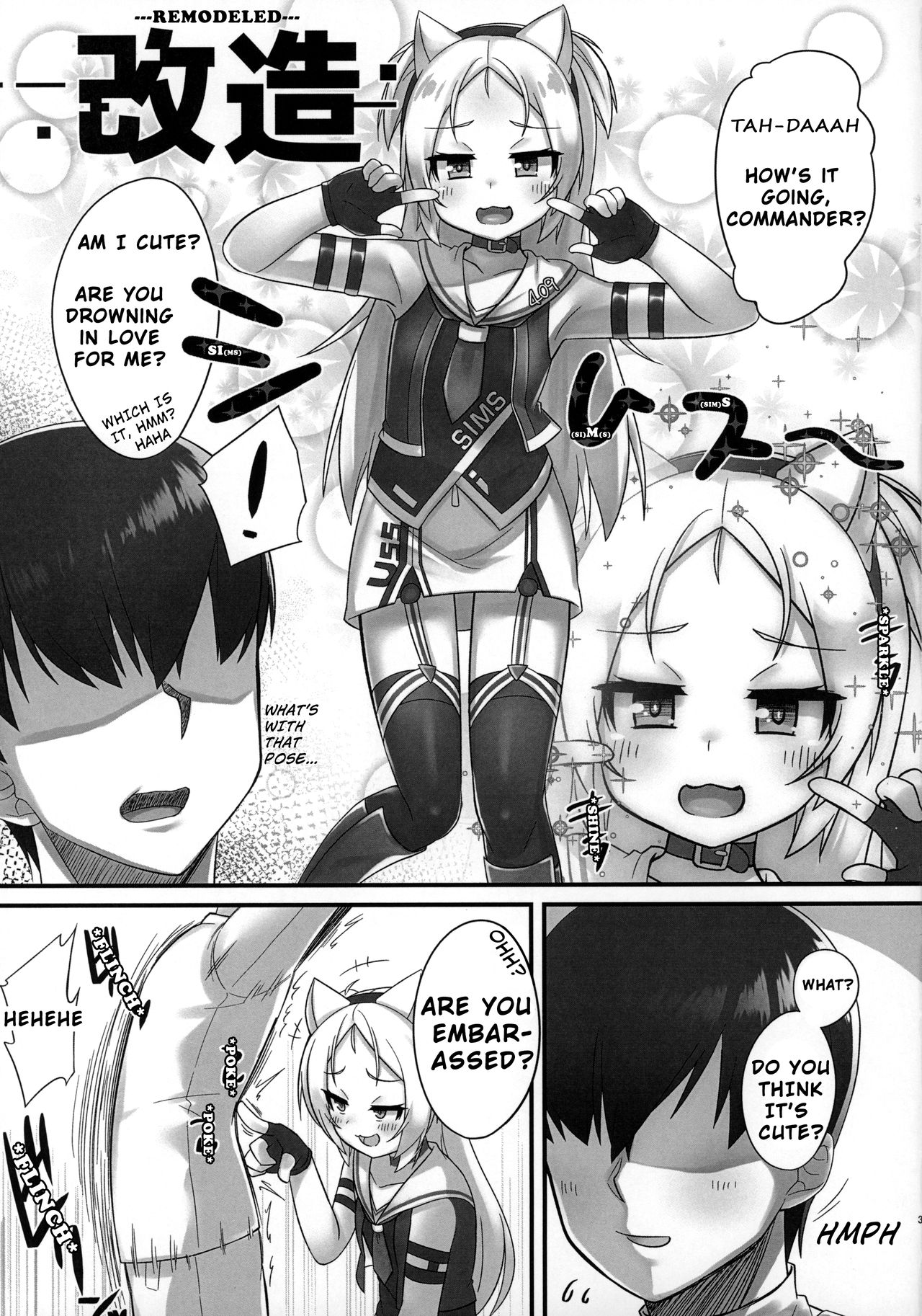 Shikikan-saa~ Kouiu no Suki desho? | Commander, Come On~ Don't You Love It Like This? page 2 full