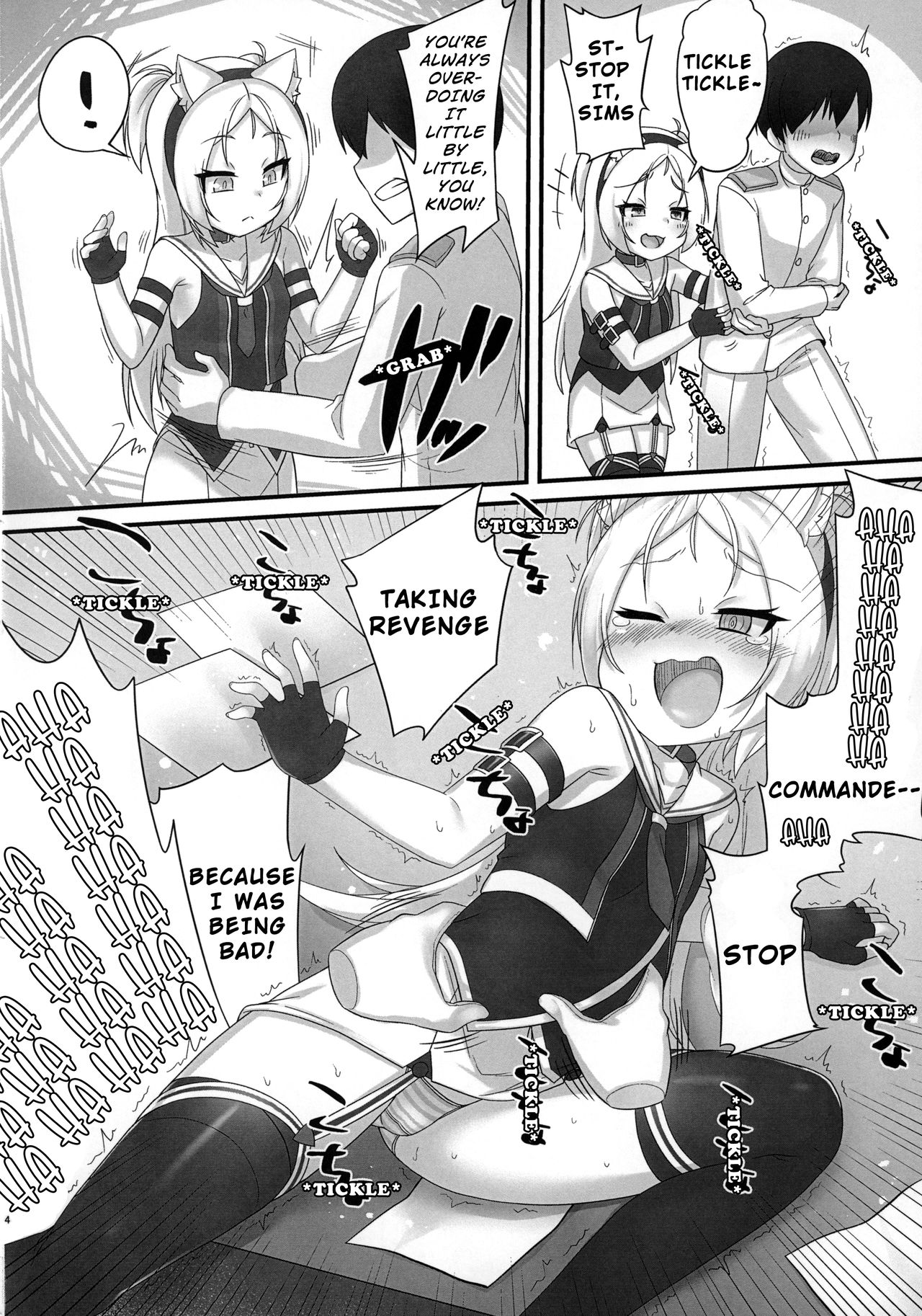 Shikikan-saa~ Kouiu no Suki desho? | Commander, Come On~ Don't You Love It Like This? page 3 full