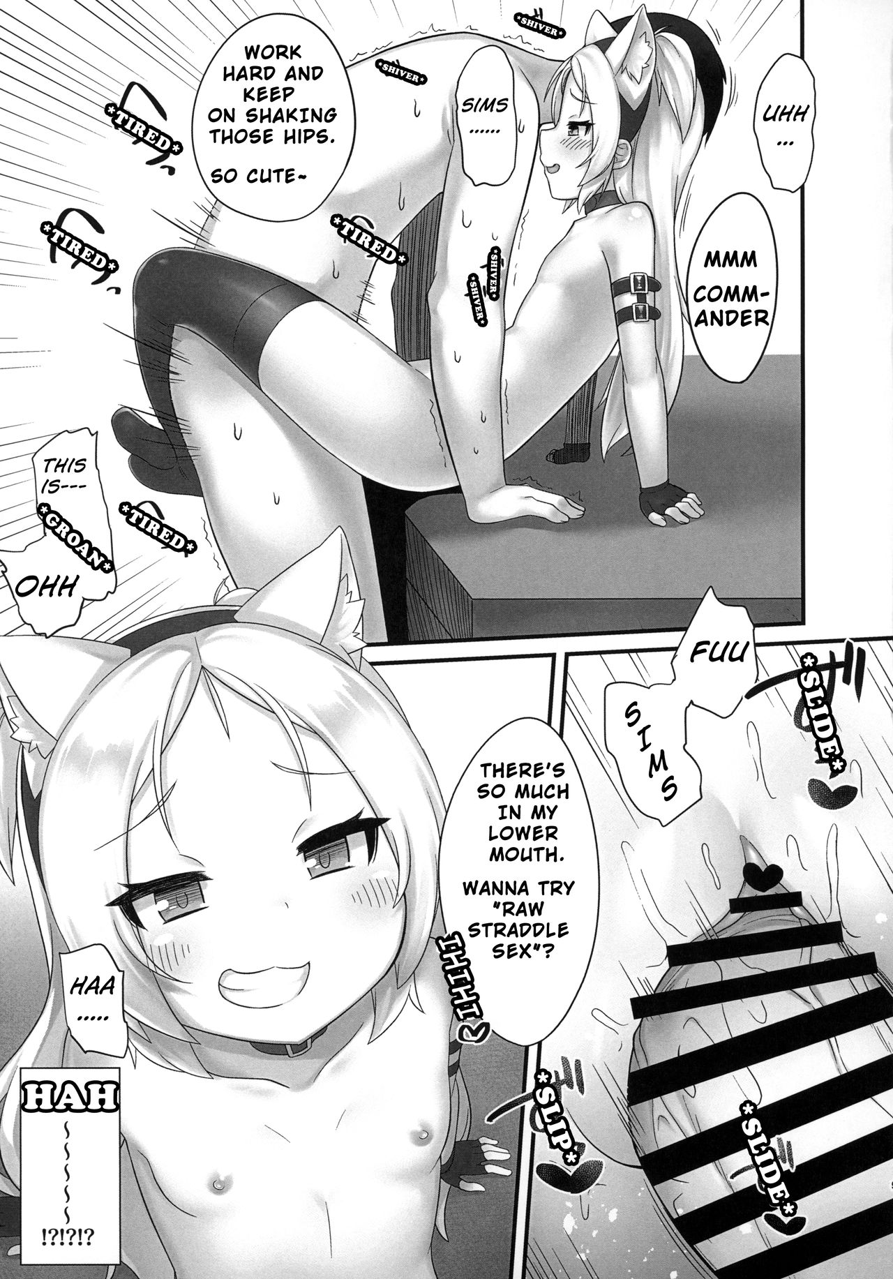 Shikikan-saa~ Kouiu no Suki desho? | Commander, Come On~ Don't You Love It Like This? page 8 full