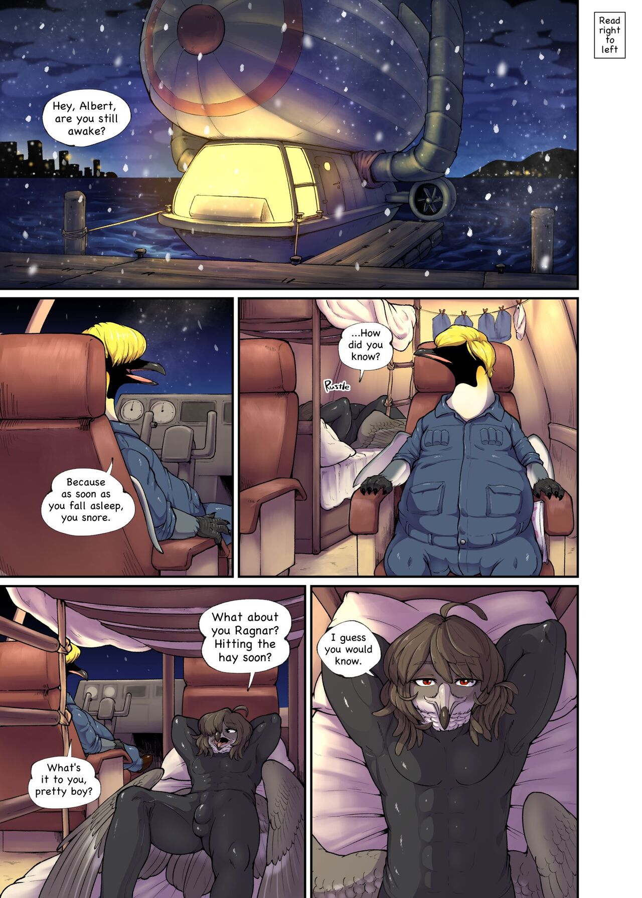 Ma nuit: My night page 3 full