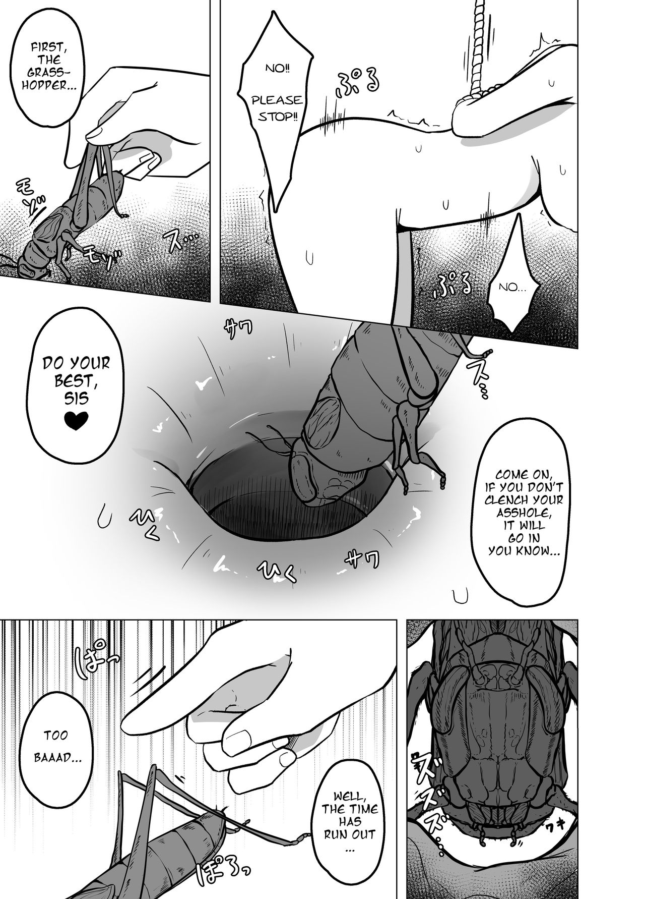 Toshishita no Onnanoko ga Mushi o Tsukatte Onee-chan o Moteasobu Ohanashi page 10 full