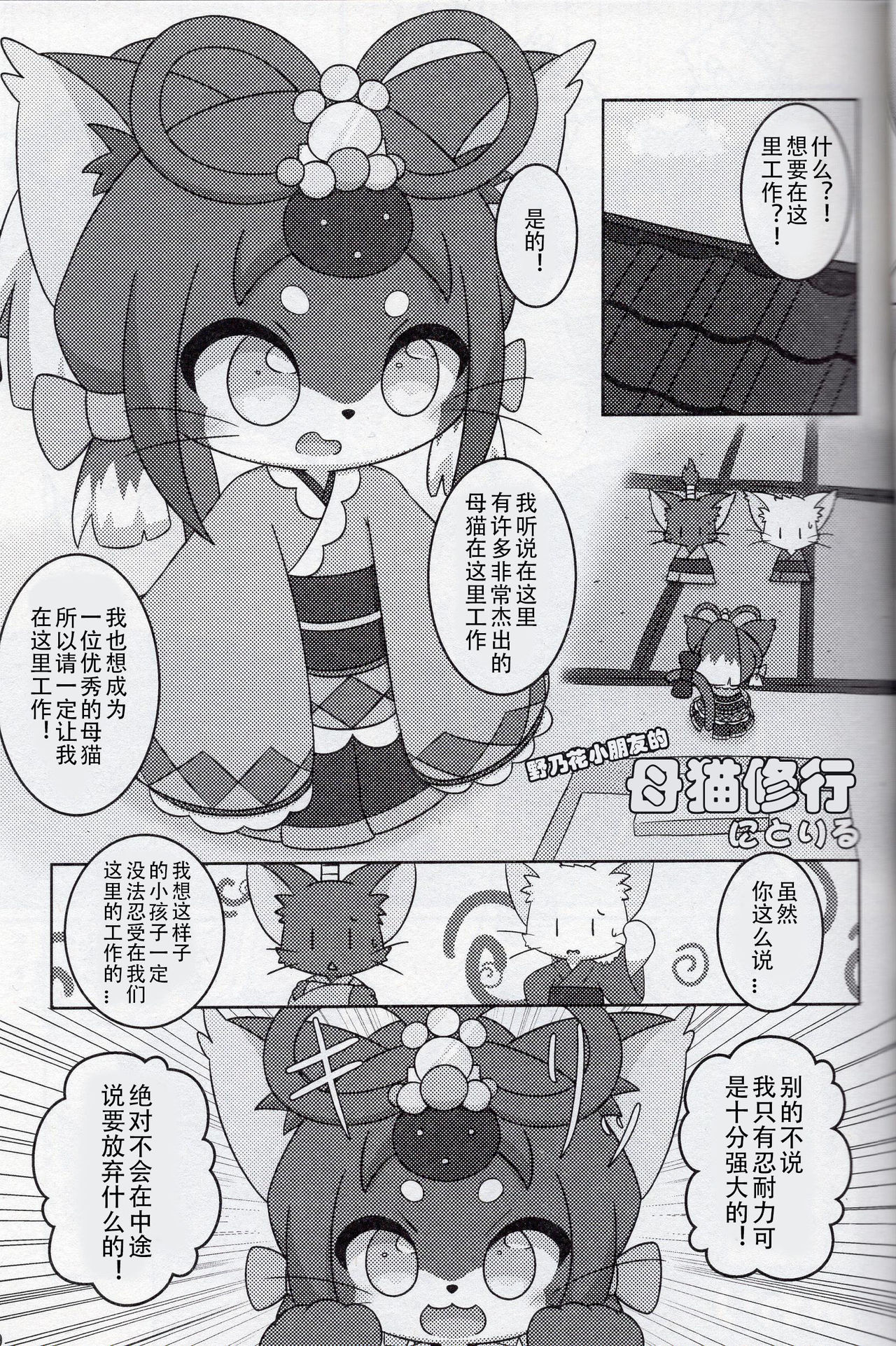 Kyatto Panpanzu | 猫咪茶话会 page 8 full