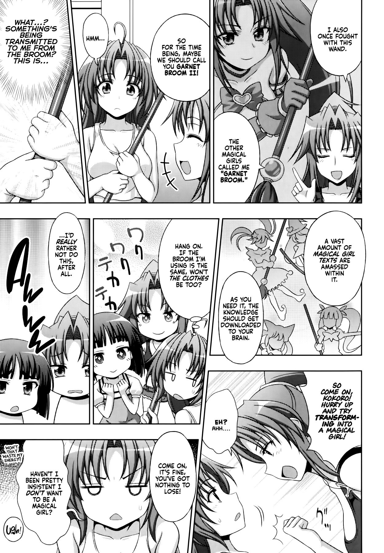 Mavukare Mahou Shoujo! ♂Change of Heart♀ Ch. 4 page 5 full