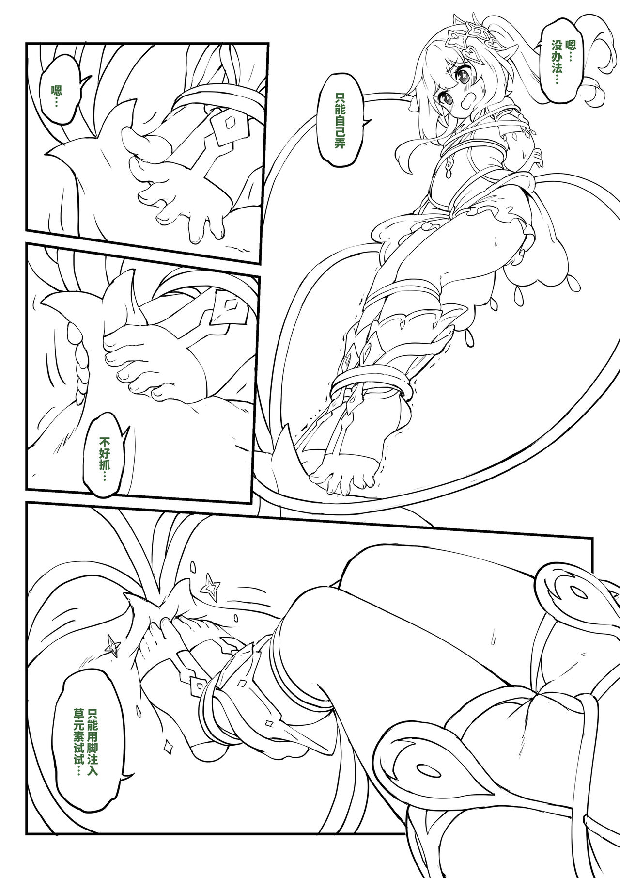 Nahida WIP page 6 full