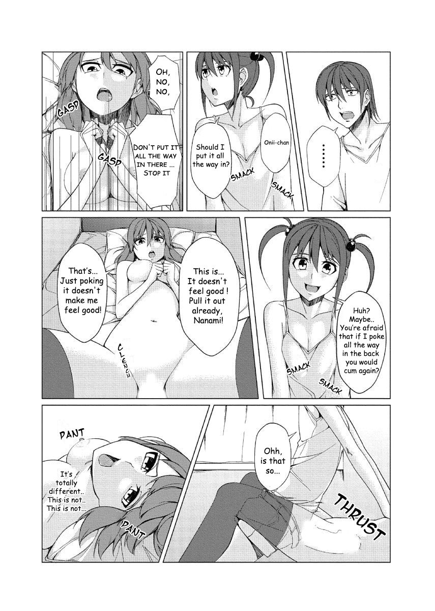 Mini ♂ Ani no Kanojo o Netotta no wa Deka ♂ no Imouto!? | It was the big dick sister who slept with her small dick brother's girlfriend! page 8 full