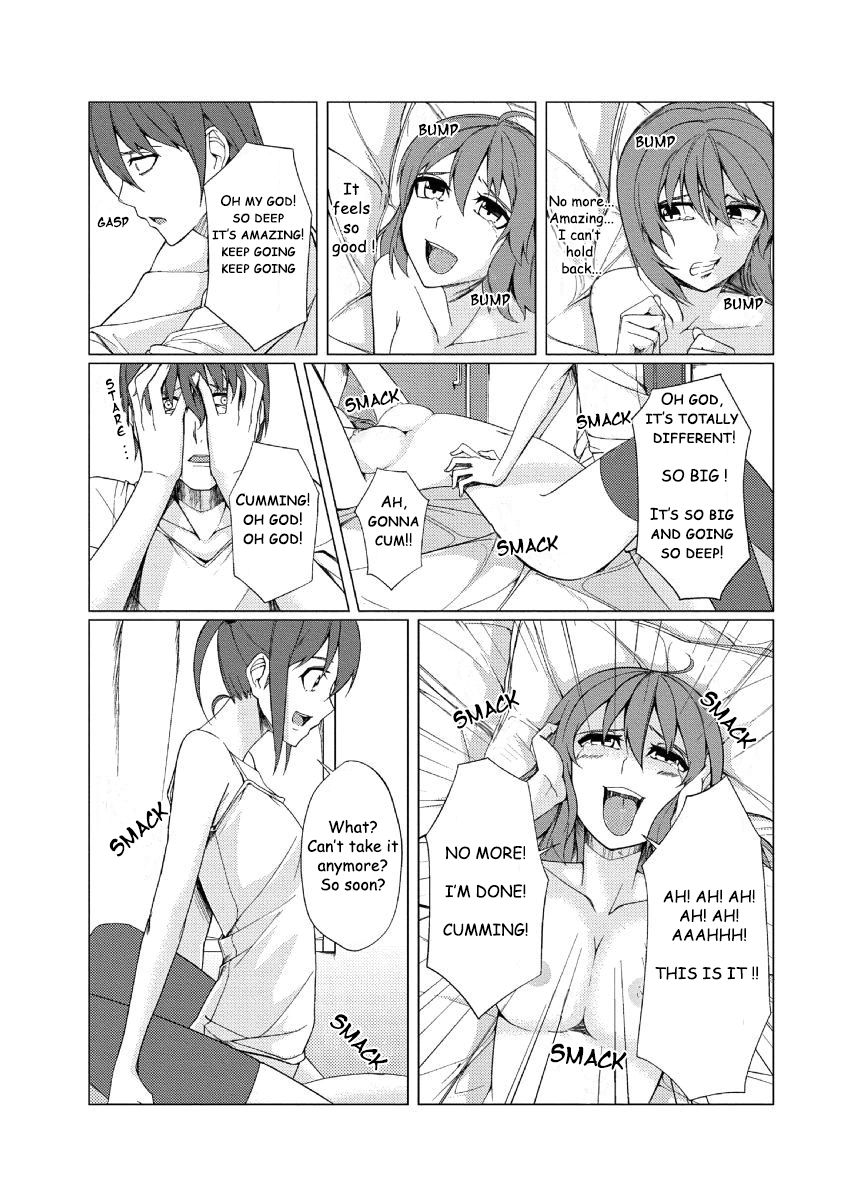 Mini ♂ Ani no Kanojo o Netotta no wa Deka ♂ no Imouto!? | It was the big dick sister who slept with her small dick brother's girlfriend! page 9 full