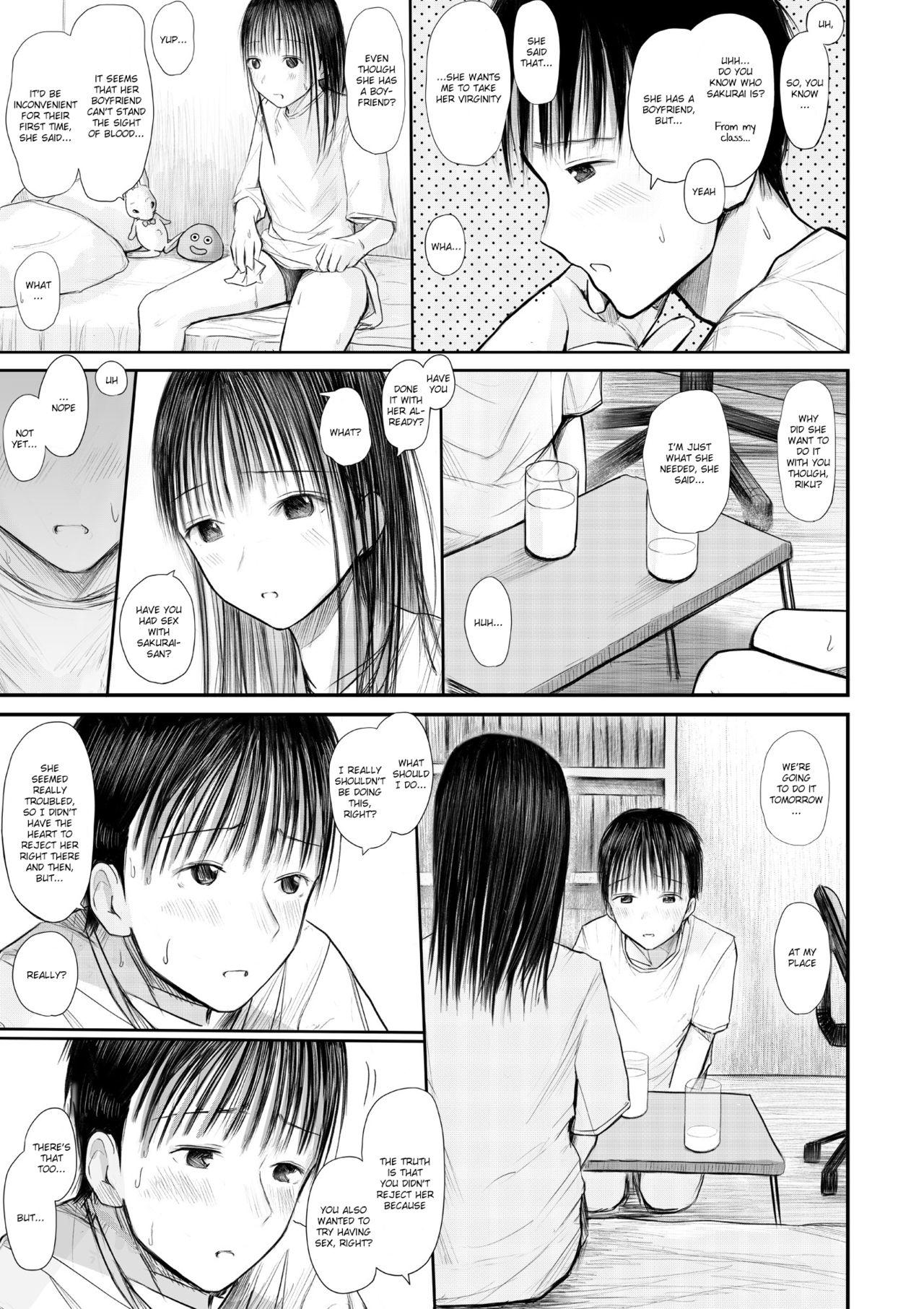 Kimi ni Sawareru Shiawase page 6 full