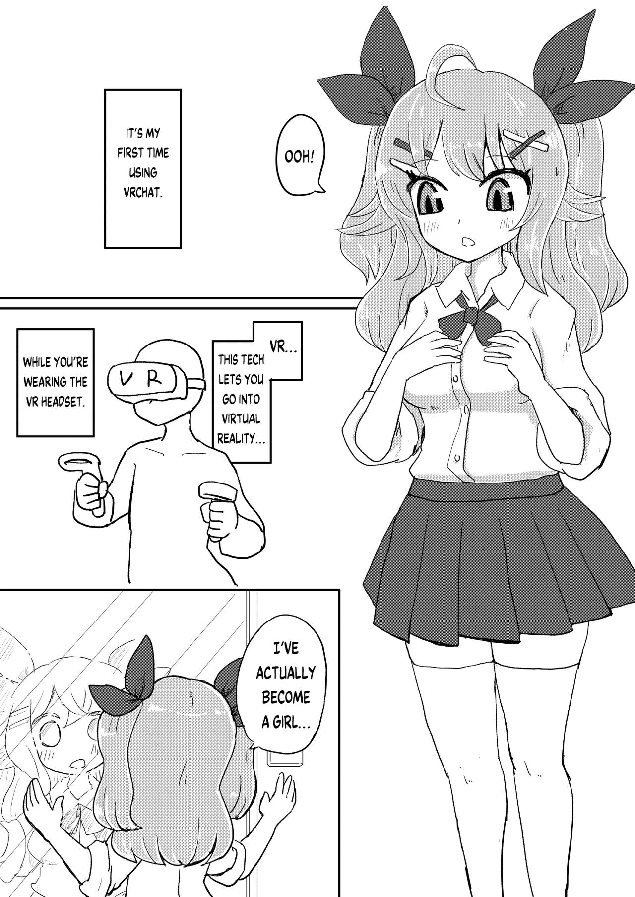 Jitsuroku! Hontou ni Atta VR Chat no Ecchi na Hanashi | True Story! My Tale of a Really Pervy VRChat! page 5 full