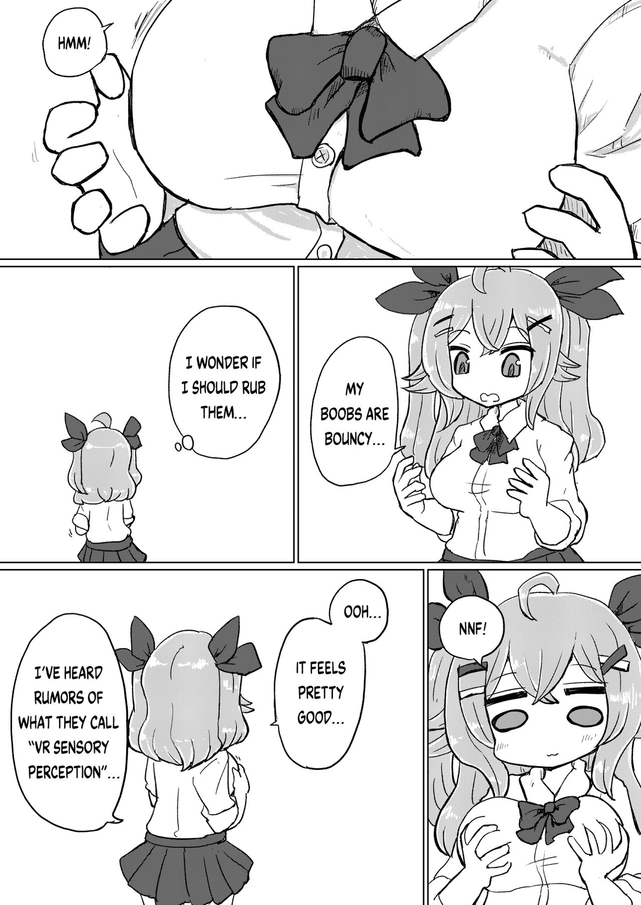 Jitsuroku! Hontou ni Atta VR Chat no Ecchi na Hanashi | True Story! My Tale of a Really Pervy VRChat! page 6 full