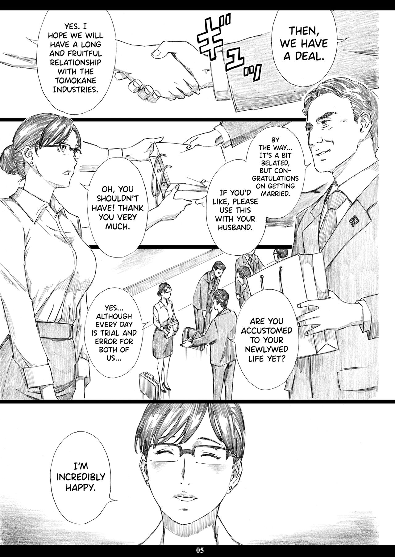 Kyonyuu Onna Joushi Saimin Shinkon Seikatsu page 4 full