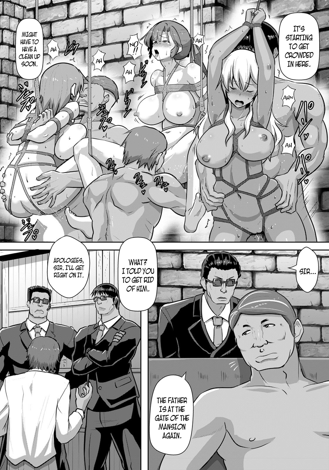 Shakkin JK Kansai Roku ~Oyako Soukan Hen~ | A Record of a High School Girl Settling Her Debts With Rape - Part 3 page 4 full