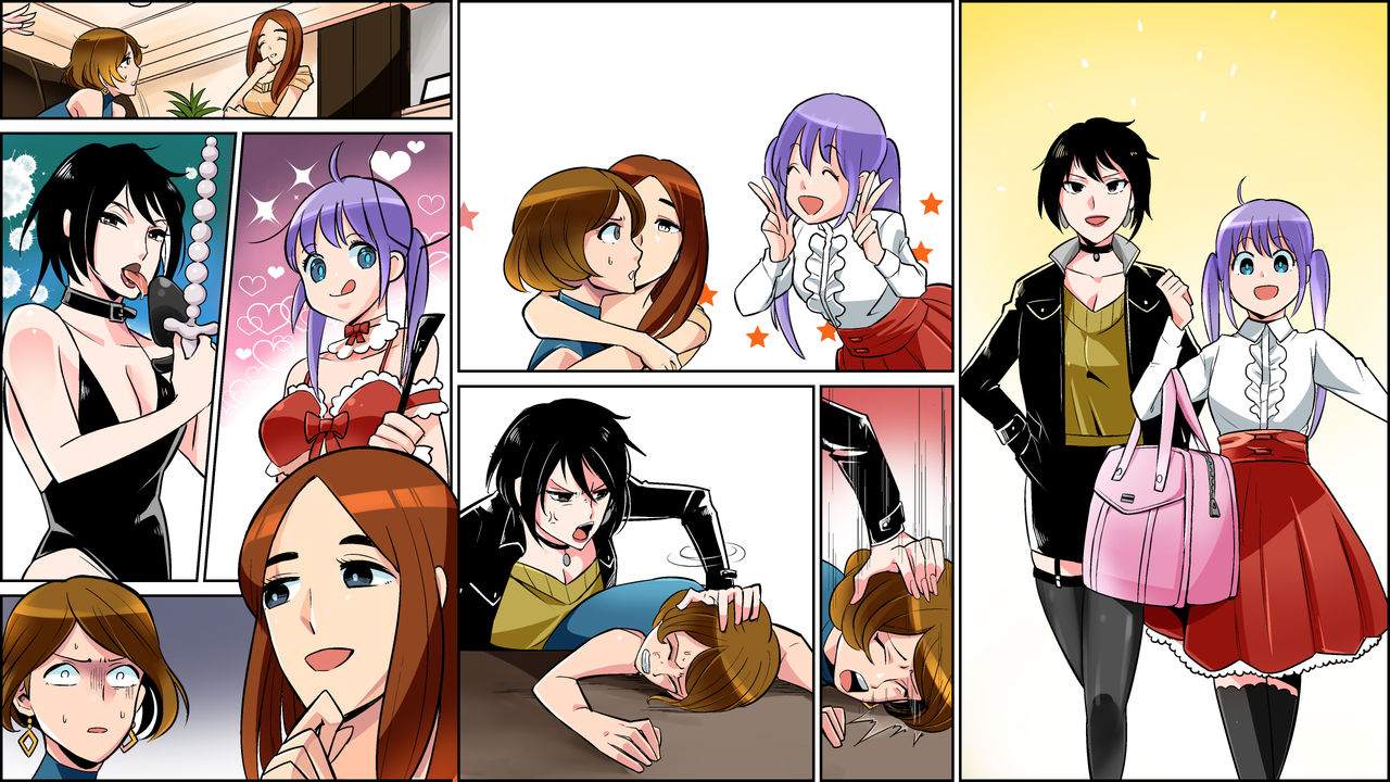 Akuma no Furin Houfuku Oyako Jigoku no SM Ryoujoku Zen Color 25P page 5 full