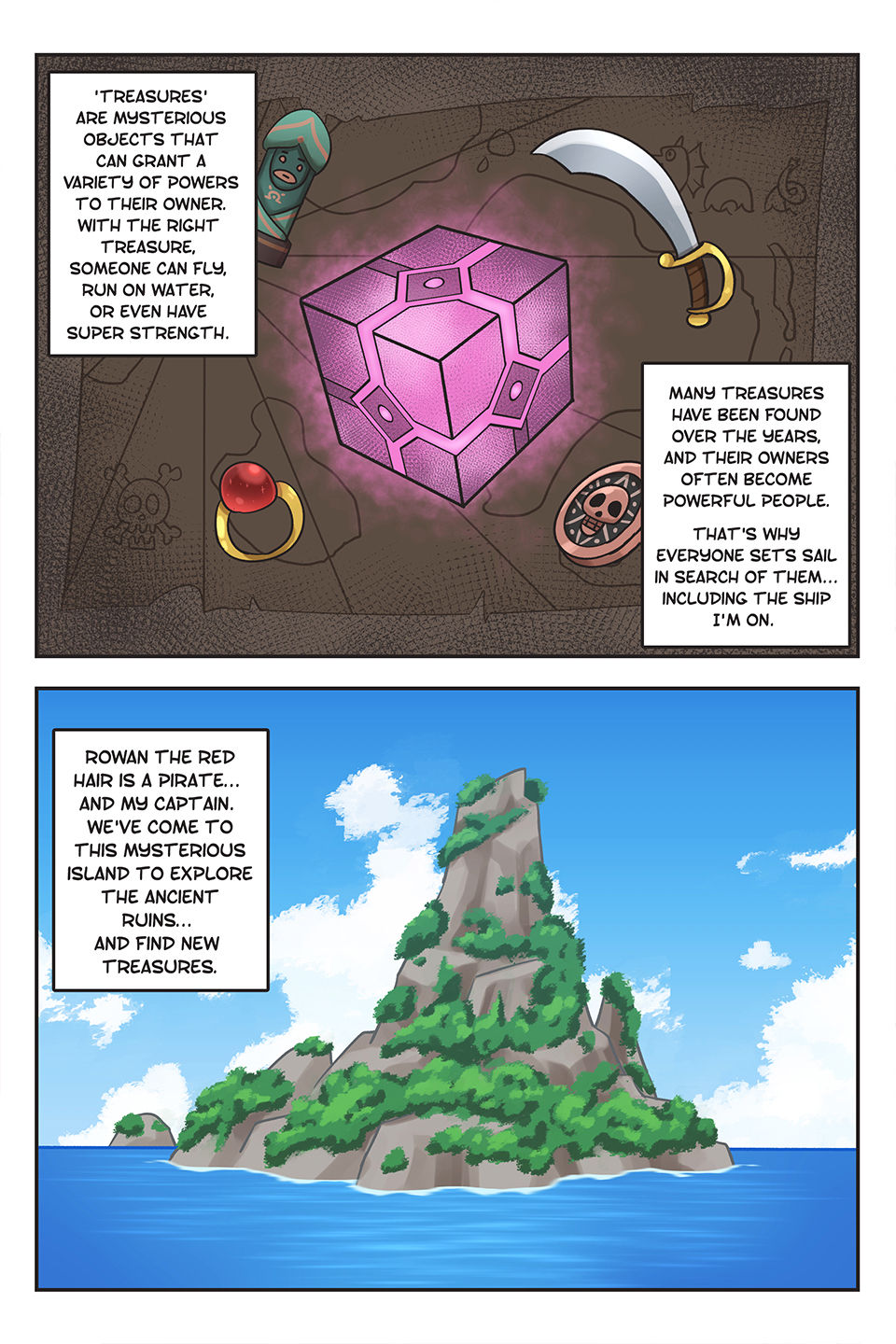 Rowan the Red Hair #1 page 2 full