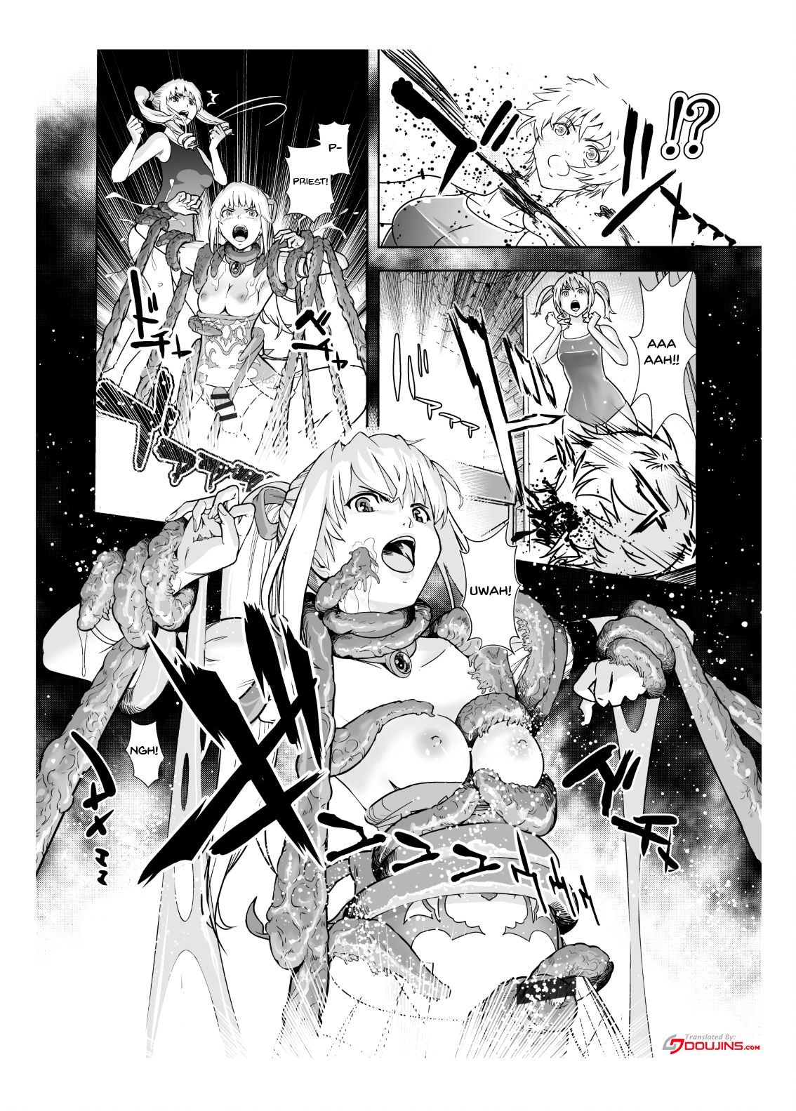 Seigun no Tami Freejia 2 ~Daraku~ | Holy Warrior Freejia's Awakening Temptations 2 ~Corruption~ page 3 full