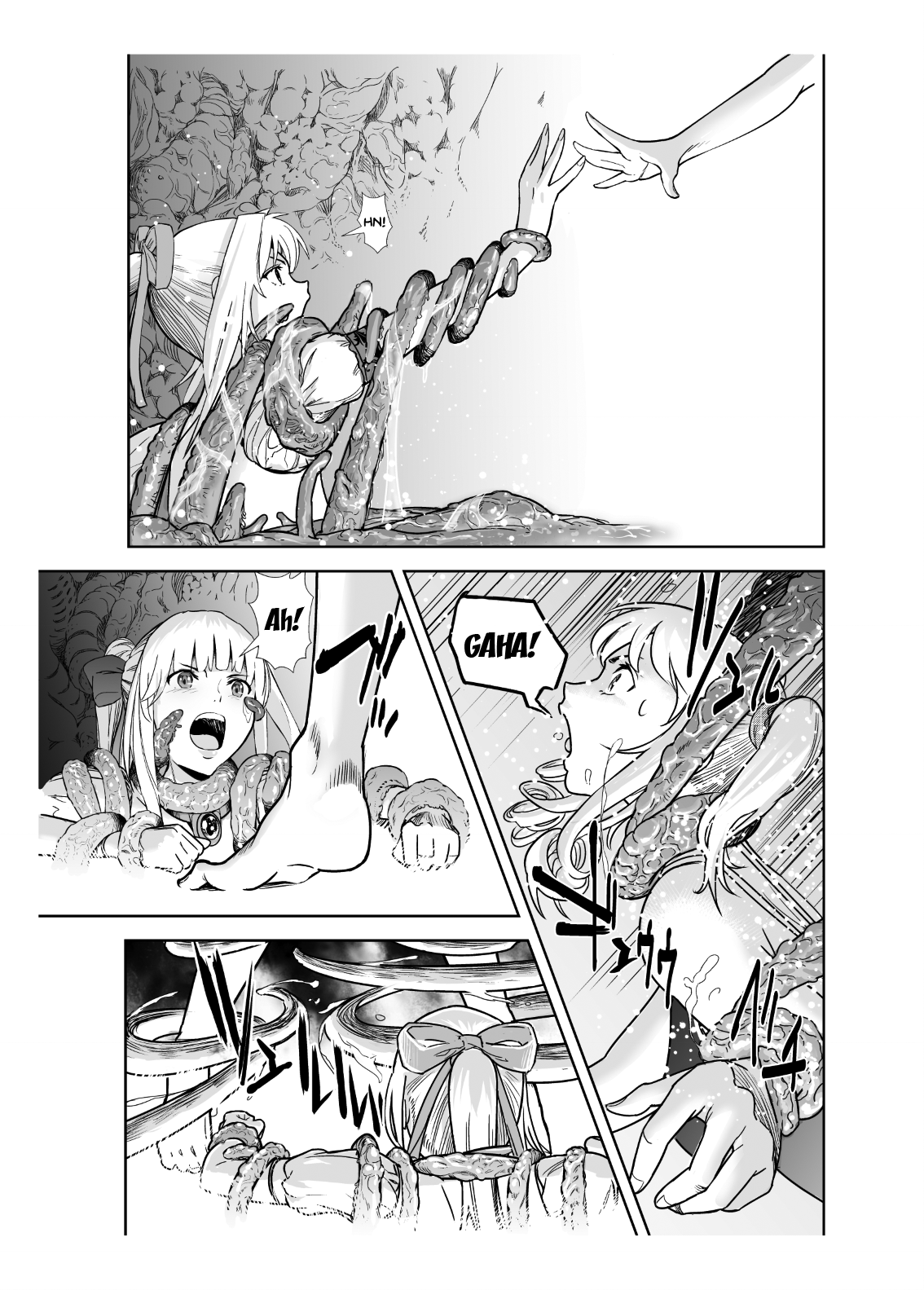 Seigun no Tami Freejia 2 ~Daraku~ | Holy Warrior Freejia's Awakening Temptations 2 ~Corruption~ page 4 full