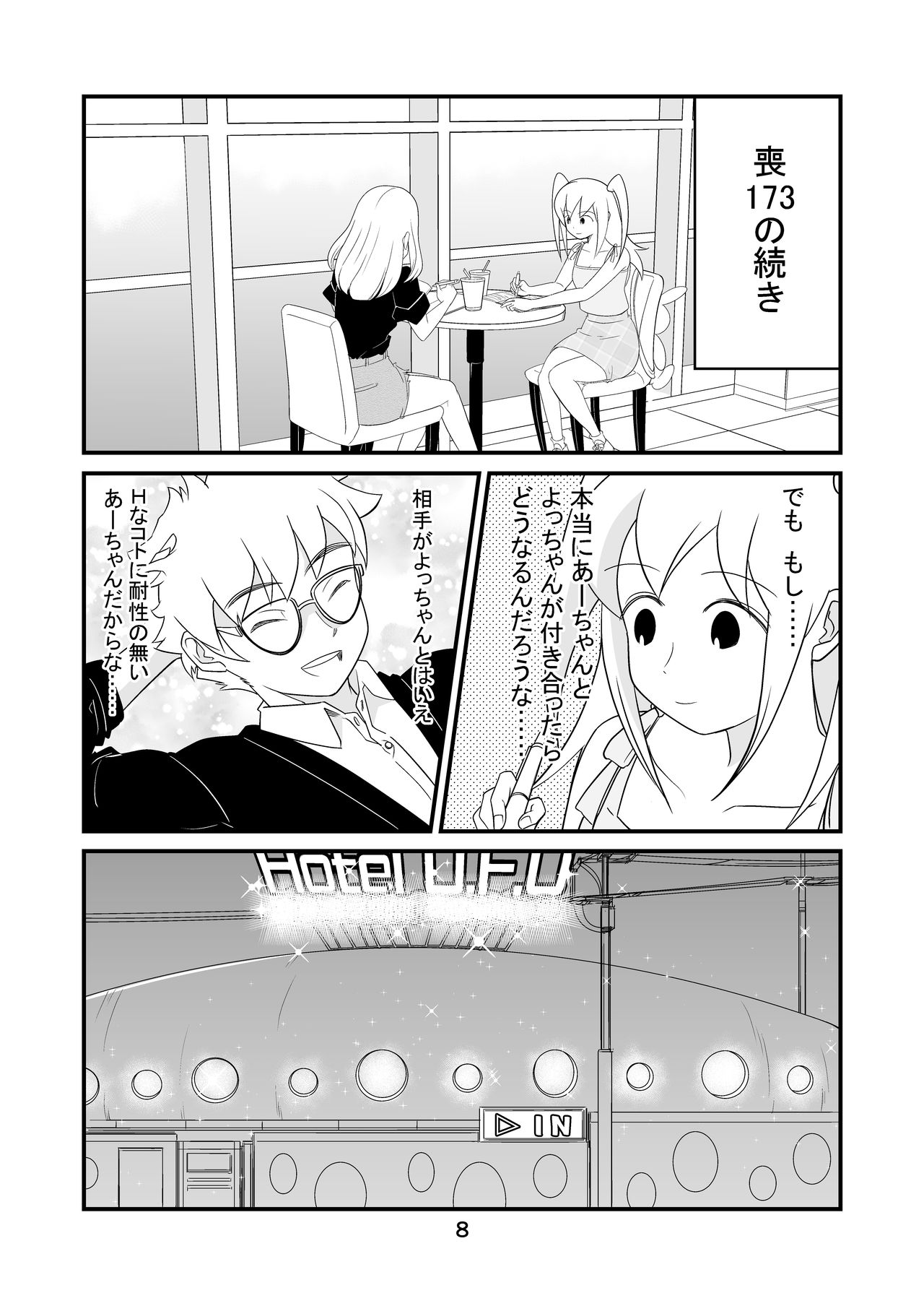 Watamote Seishun Omnibus page 8 full