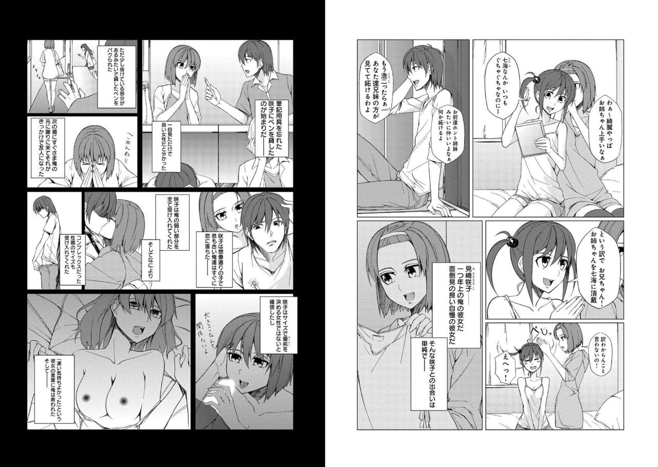 Mini ♂ Ani no Kanojo o Netotta no wa Deka ♂ no Imouto!? page 2 full