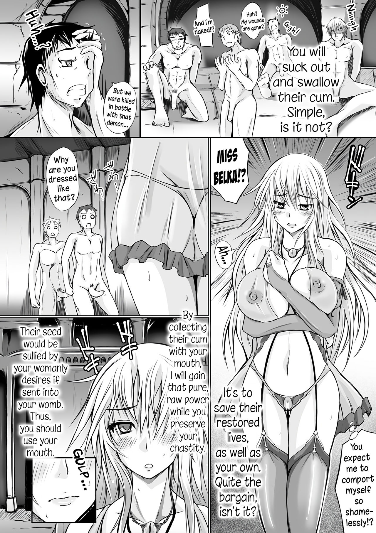 Kuchi Gyaku no Onna Kishi | The "Mouth-achist" Lady Knight page 6 full